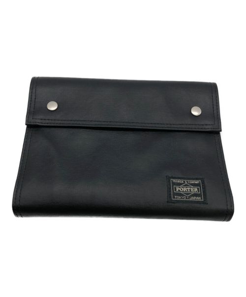 【美品】PORTER ポーター 手帳カバー ブラック【管:5P@】 中古・古着通販】PORTER (ポーター) 手帳カバー ブラック｜ブランド