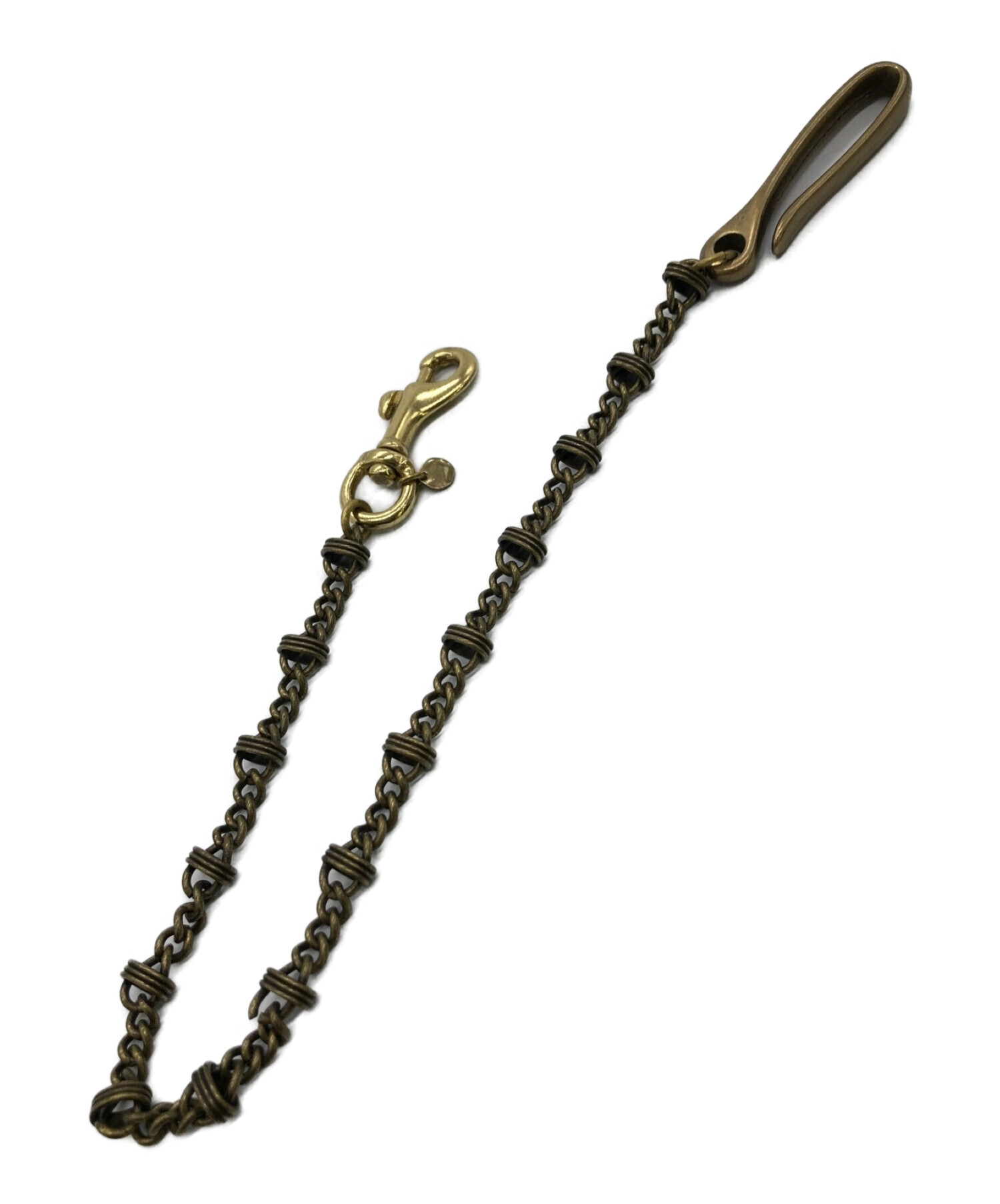 アンプジャパン　ウォレットチェーン　真鍮 楽天市場】amp japan(アンプジャパン)ショート 喜平 ウォレット