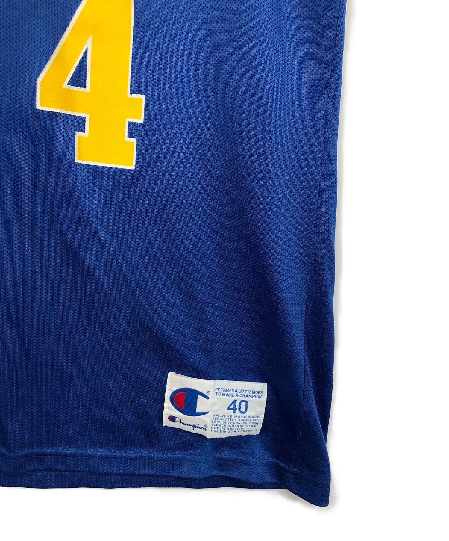 中古・古着通販】Champion (チャンピオン) タンクトップ ブルー サイズ