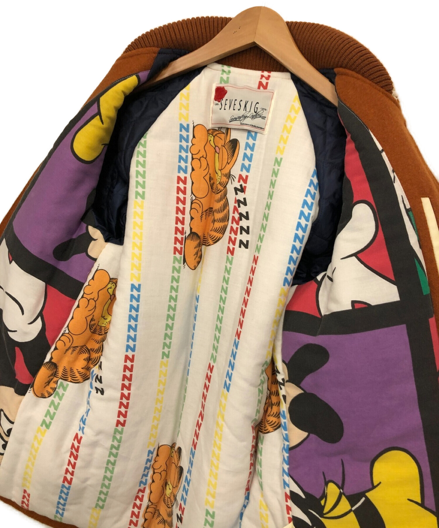★*★様 SEVESKIG（セヴシグ）スカジャン☆テーラー東洋、VANSON、y 中古・古着通販】SEVESKIG (セヴシグ) ドンキーカラースタジャン