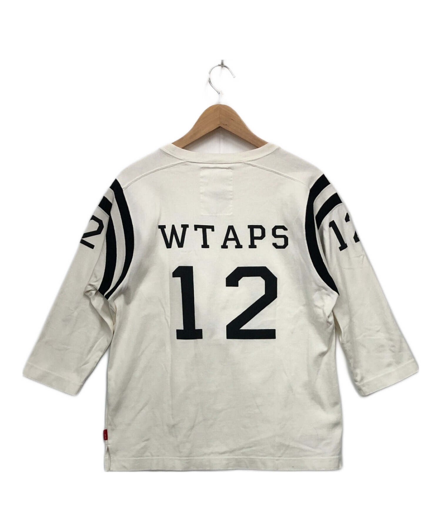中古・古着通販】WTAPS (ダブルタップス) 7分袖カットソー ホワイト 