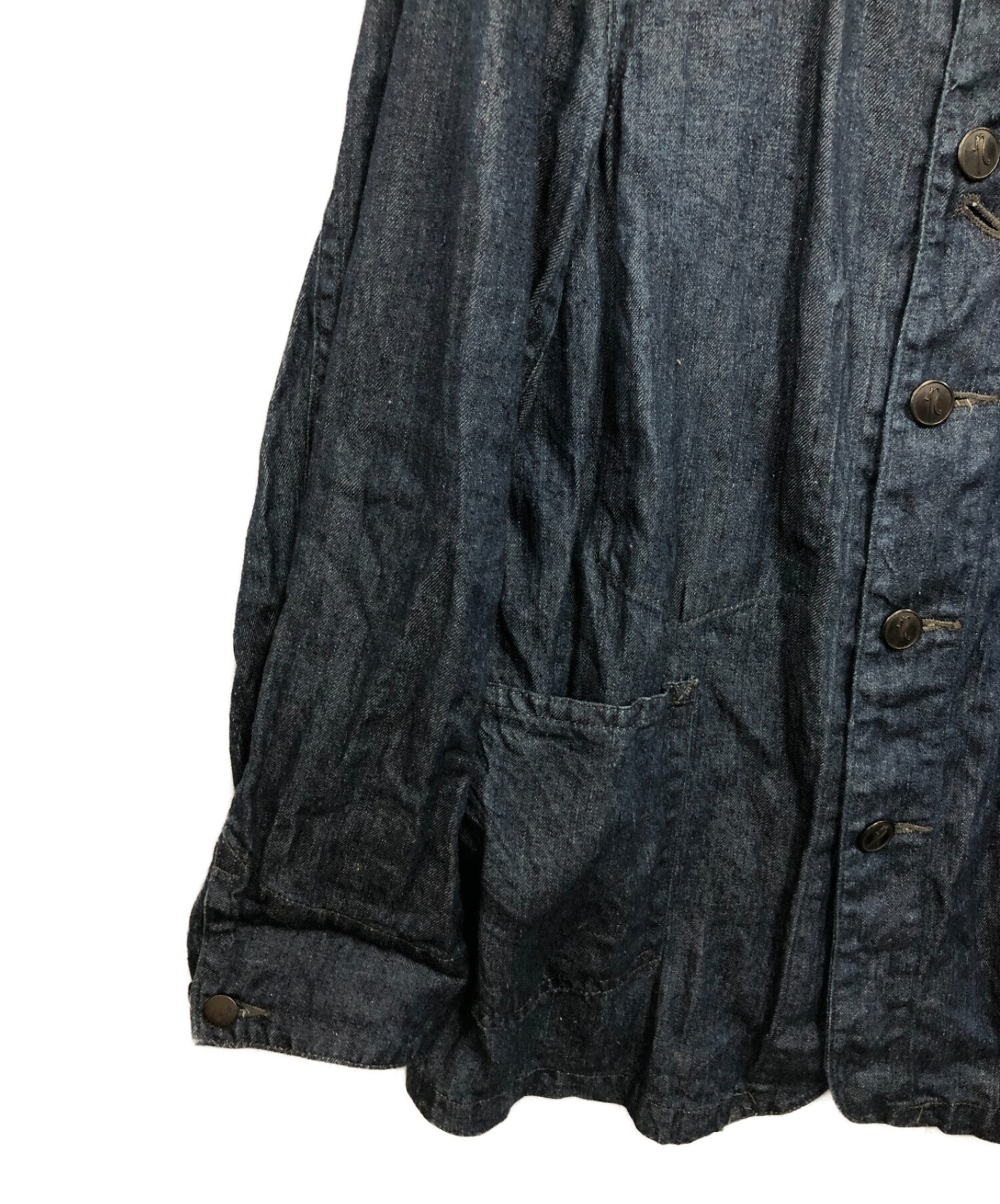 中古・古着通販】Needles (ニードルス) カバーオール ブルー