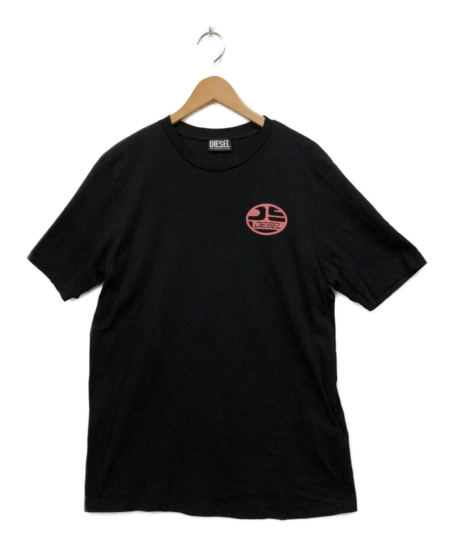 中古・古着通販】DIESEL (ディーゼル) Tシャツ ブラック サイズ:L 