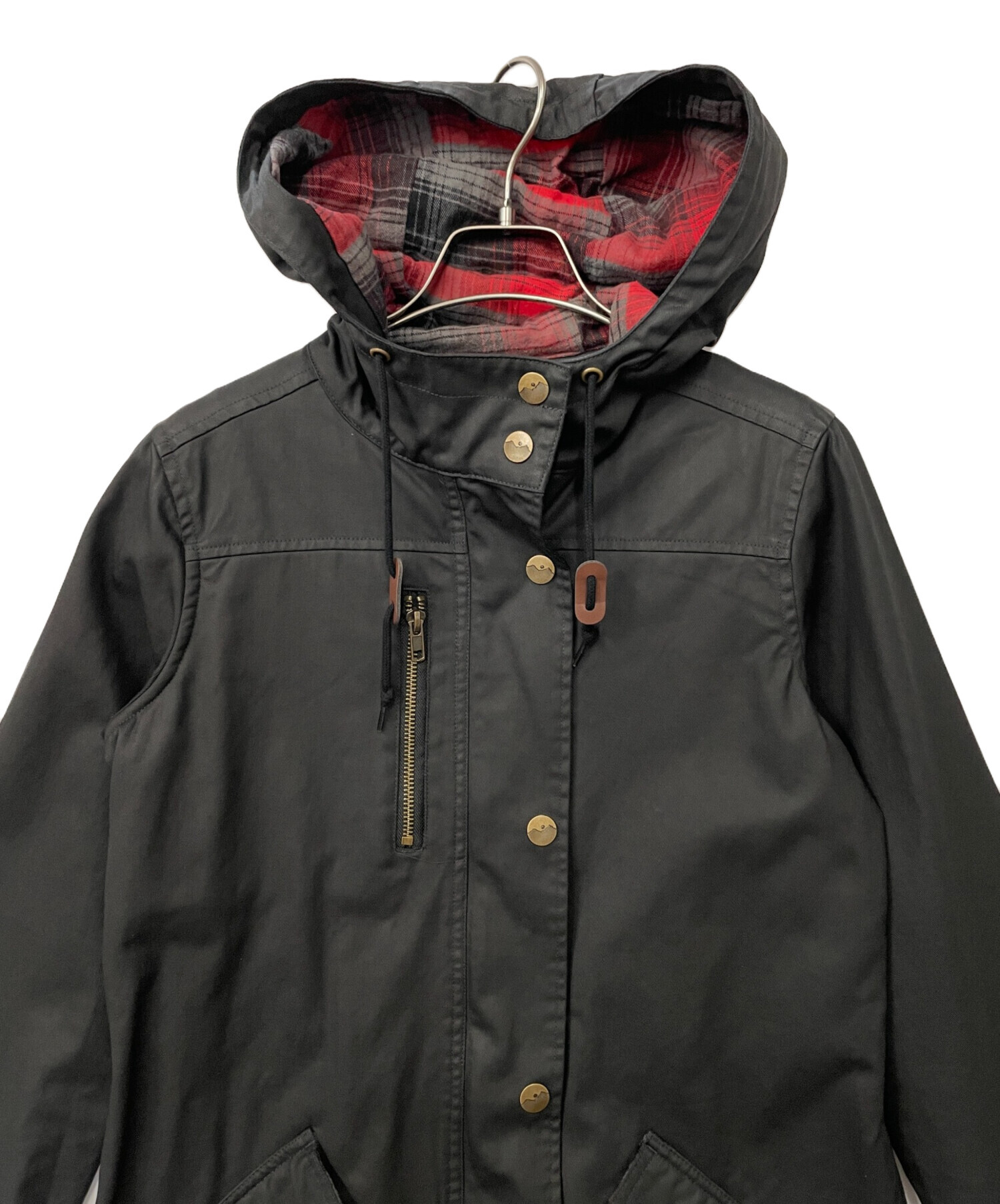 中古・古着通販】KAVU (カブー) マウンテンパーカー ブラック サイズ 