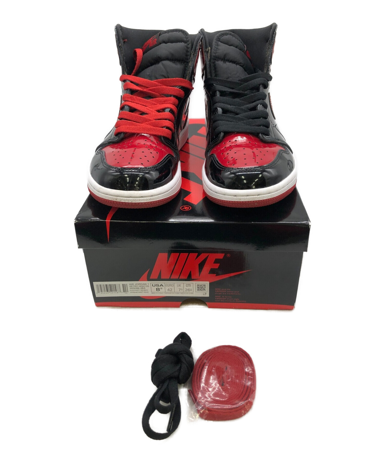 Nike ブラック ハイカットシューズ 26.5 中古・古着通販】NIKE (ナイキ) ハイカットスニーカー ブラック