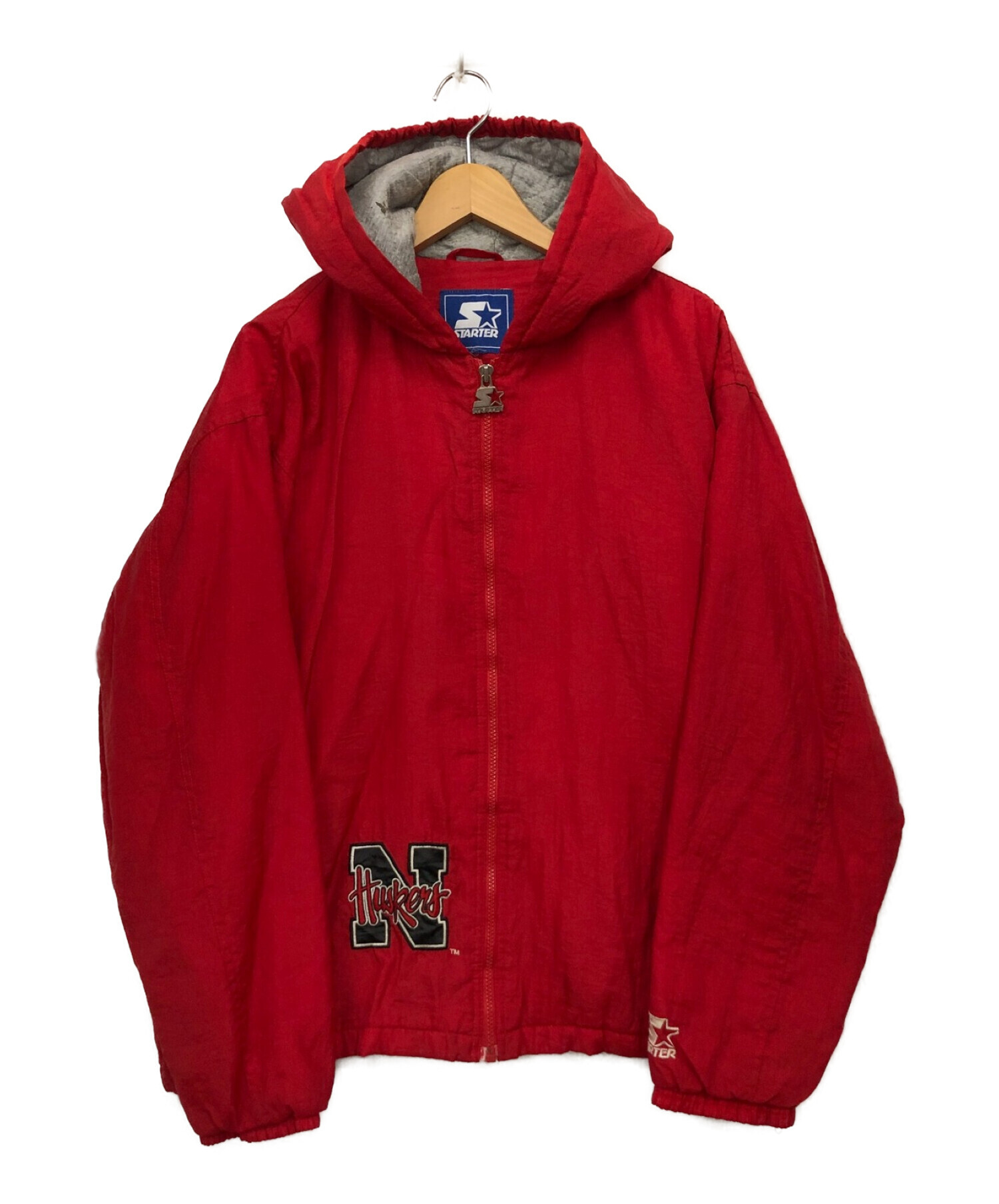 starter ナイロンジャケット　レッドスキンズ 中古・古着通販】STARTER (スターター) ナイロンジャケット レッド