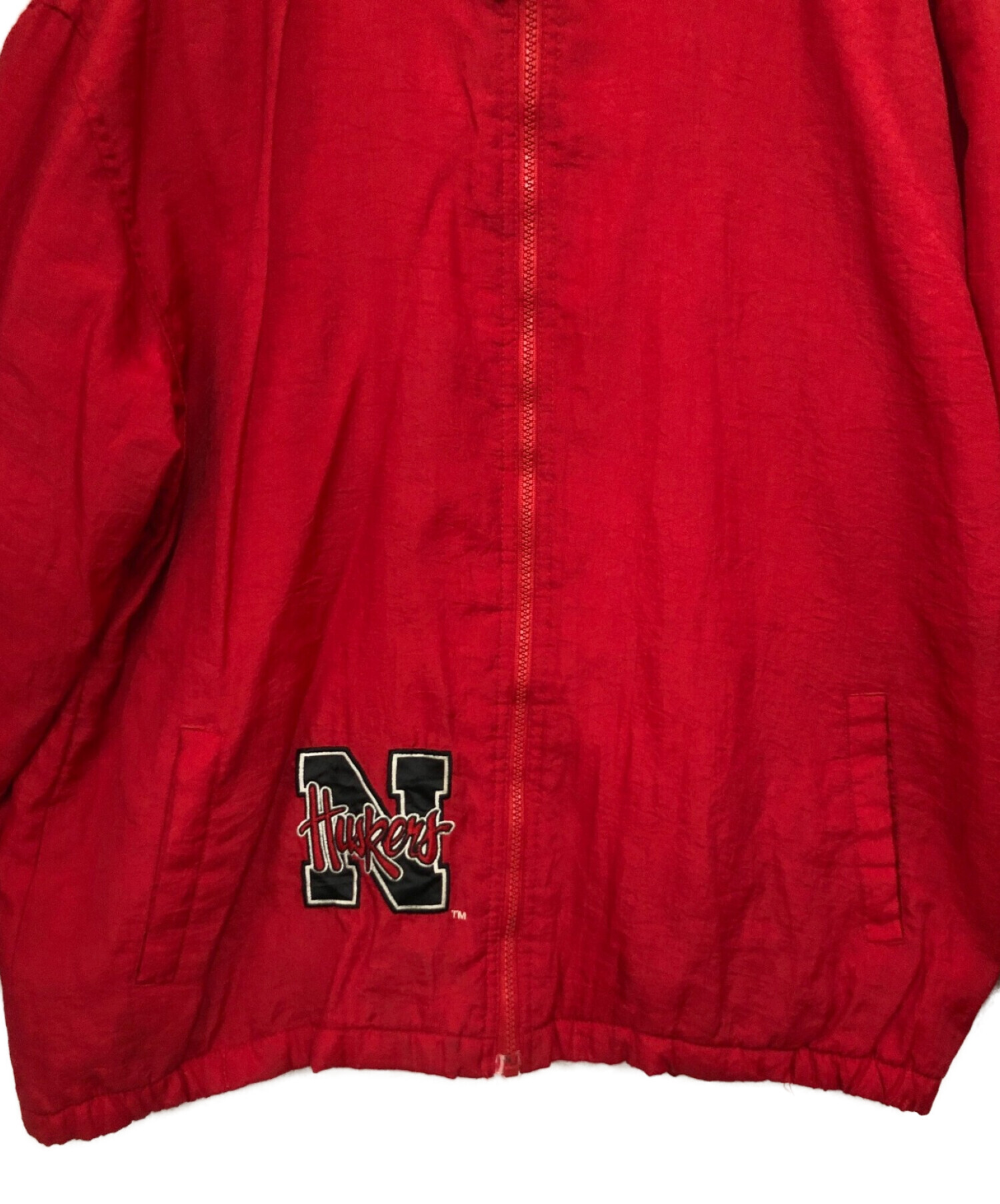 中古・古着通販】STARTER (スターター) ナイロンジャケット レッド