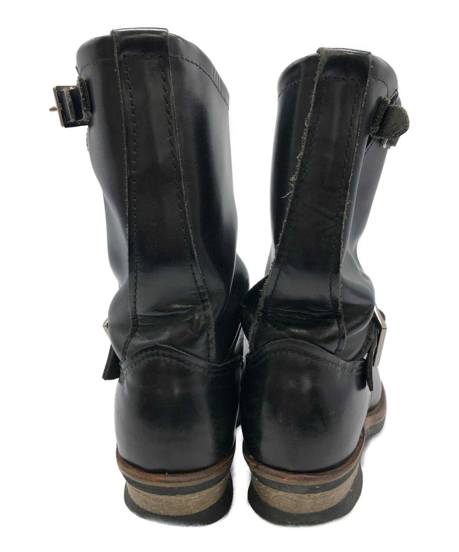 RED WING エンジニアブーツ US5（約23cm）希少 黒 レザー RED WING エンジニアブーツ US5（約23cm）希少 黒 レザー - メルカリ