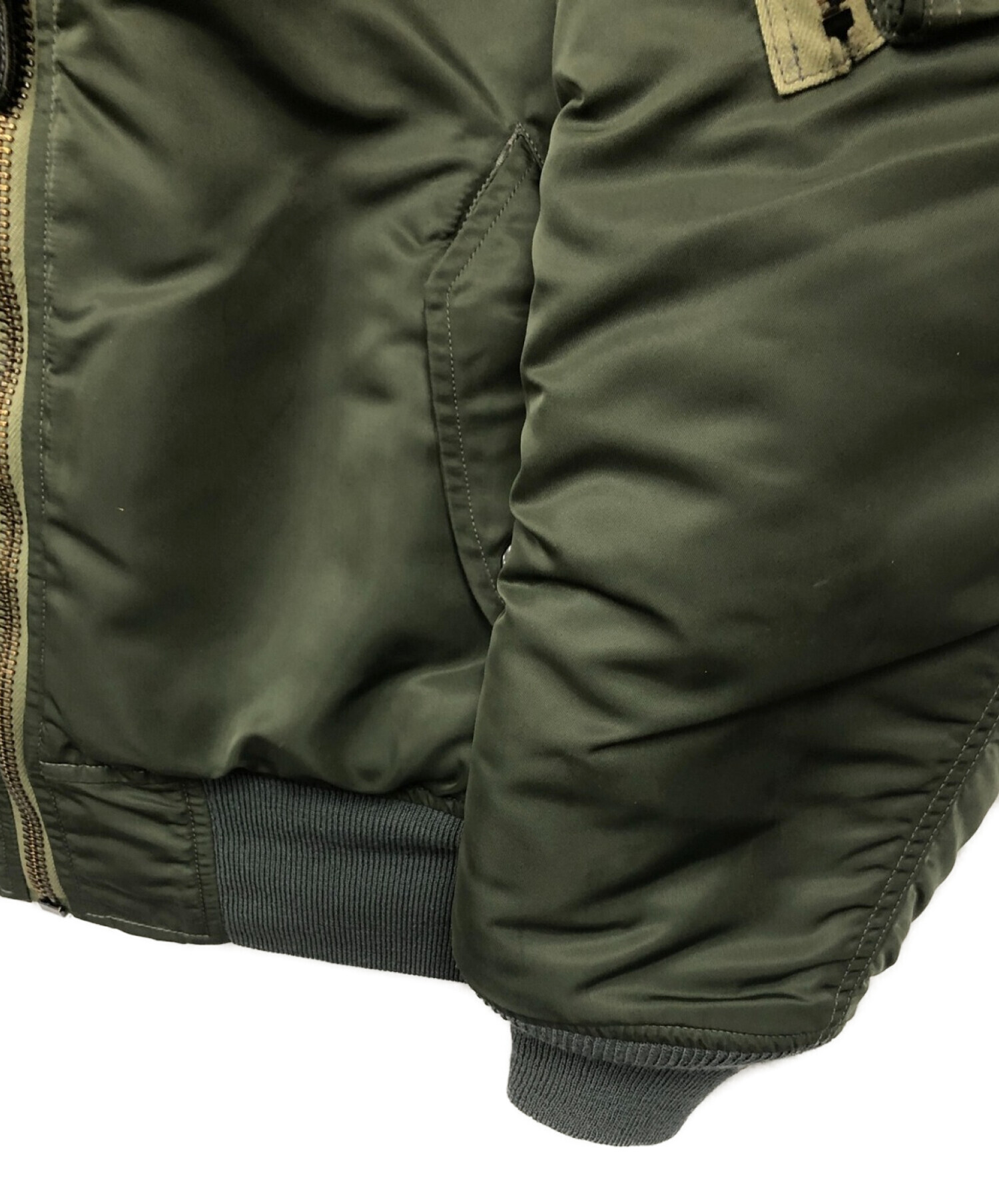 中古・古着通販】COLIMBO (コリンボ) MA-1ジャケット オリーブ サイズ