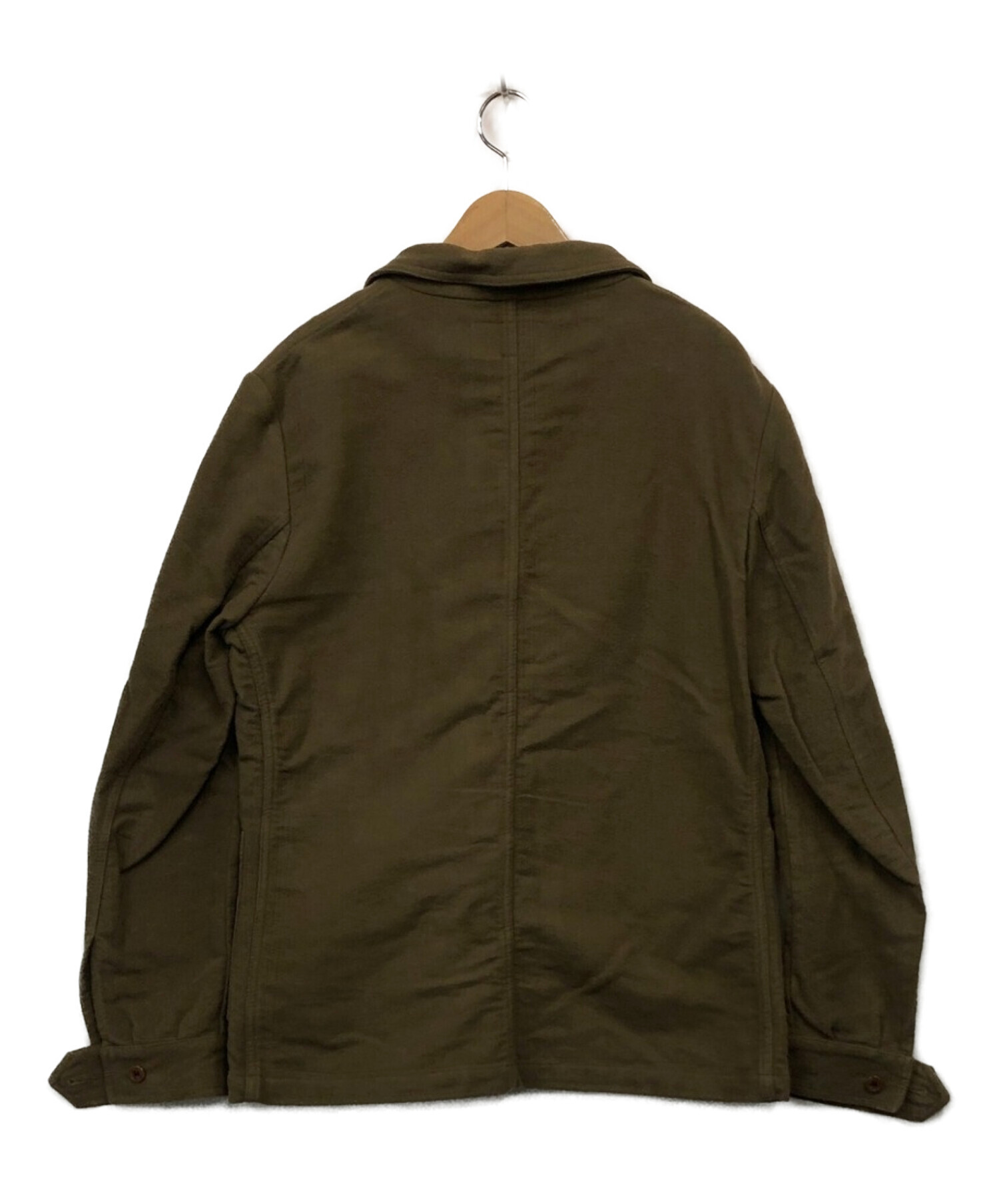 Y's for men コットンシャツジャケット オリーブ 3 カバーオール古着 中古・古着通販】CarHartt (カーハート) ダック地カバーオール