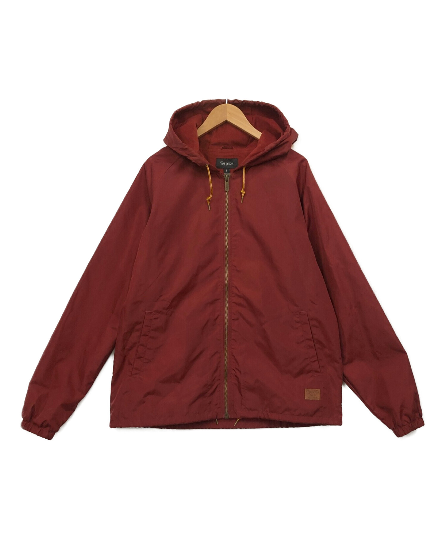 中古・古着通販】BRIXTON (ブリクストン) ナイロンパーカー レッド 