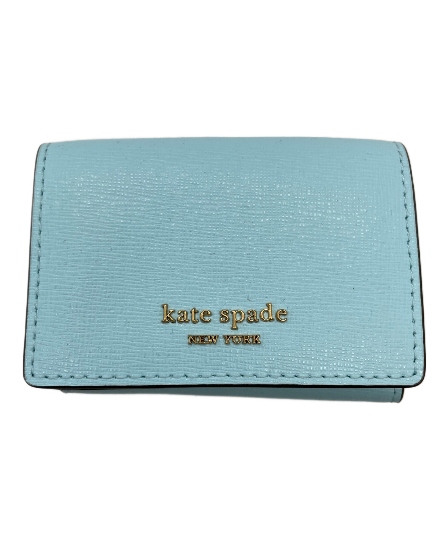 中古・古着通販】Kate Spade (ケイトスペード) 3つ折り財布 スカイ