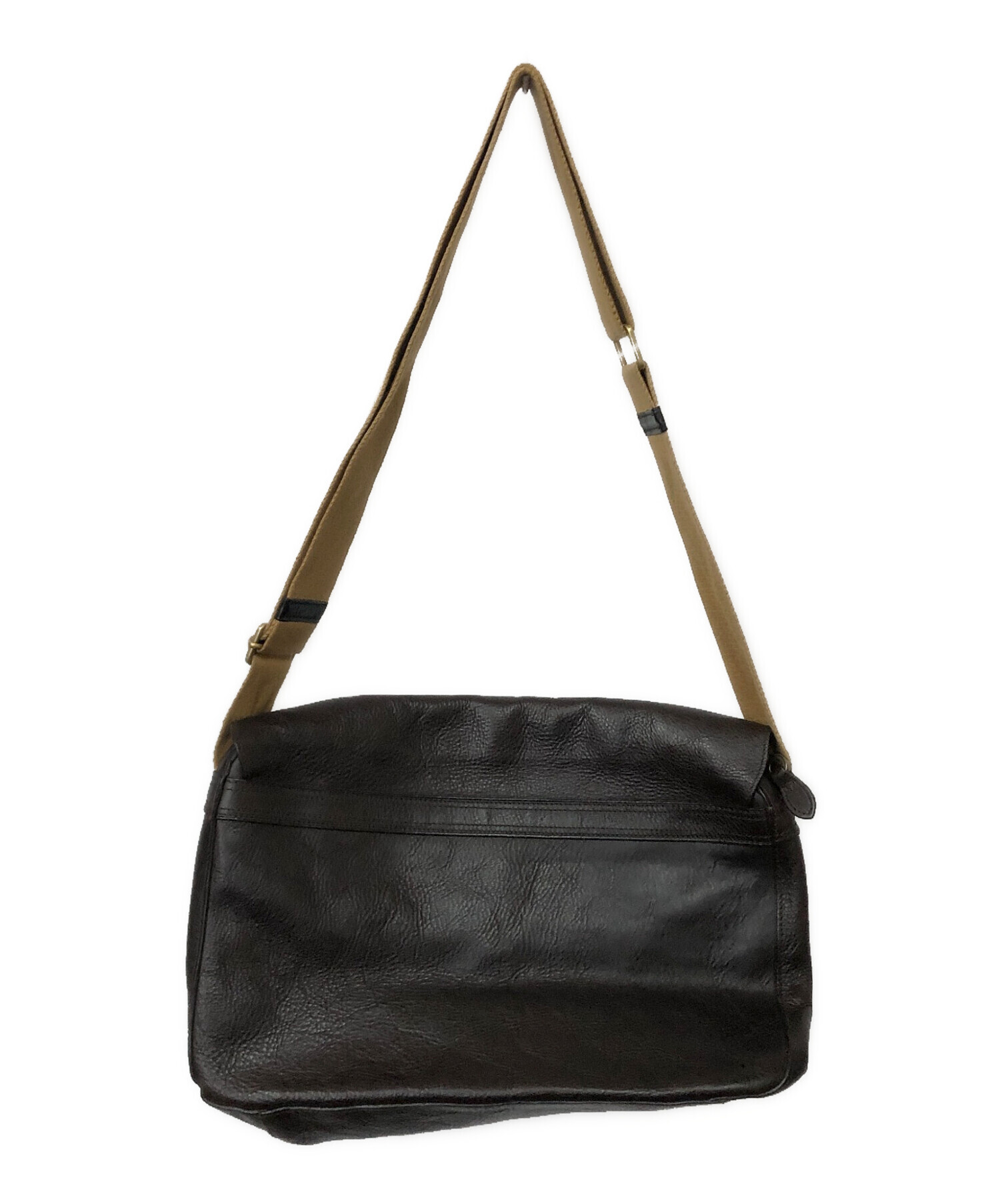 中古・古着通販】MULBERRY (マルベリー) ショルダーバッグ ダーク 