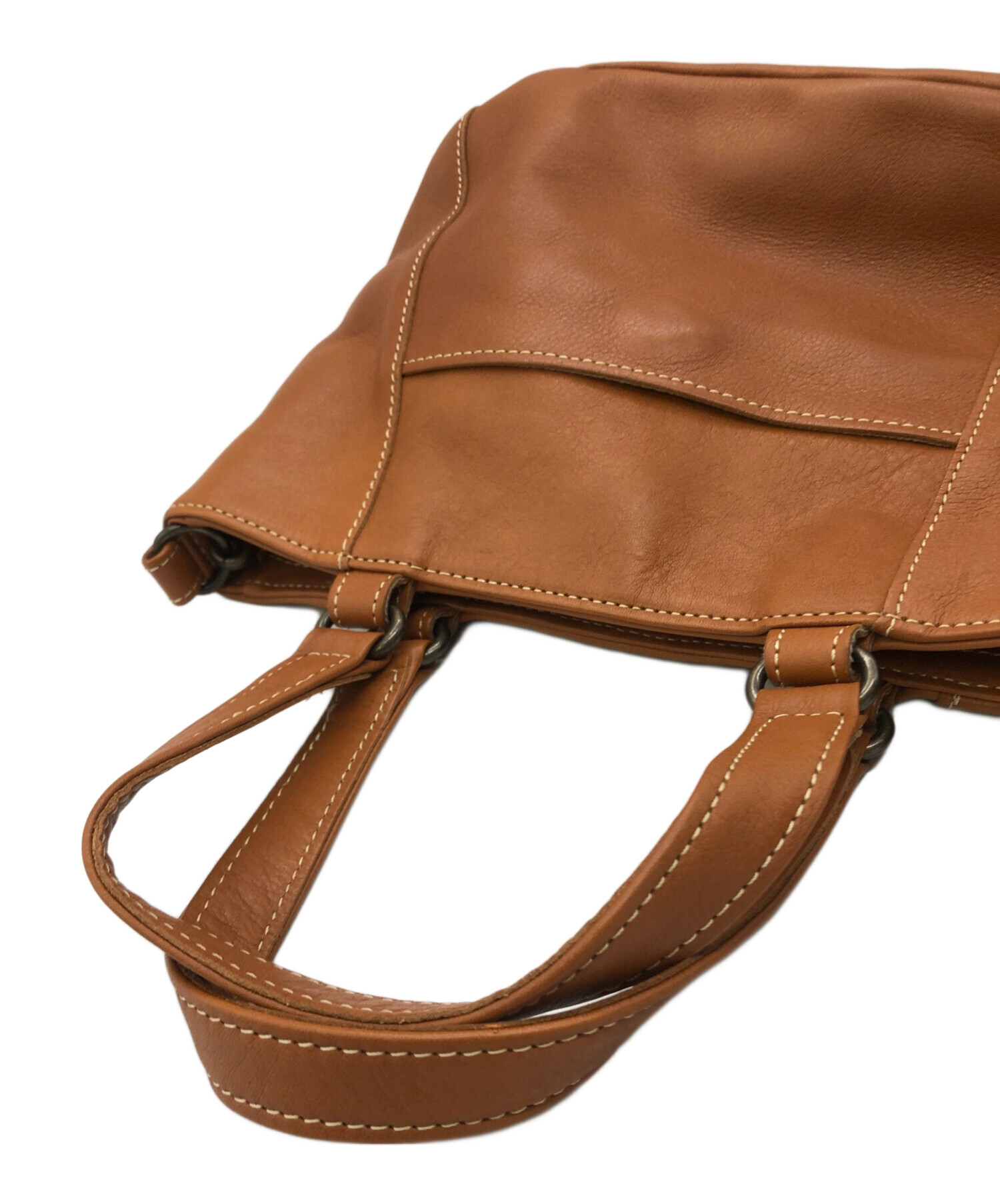 中古・古着通販】DAKOTA (ダコタ) ショルダーバッグ キャメル