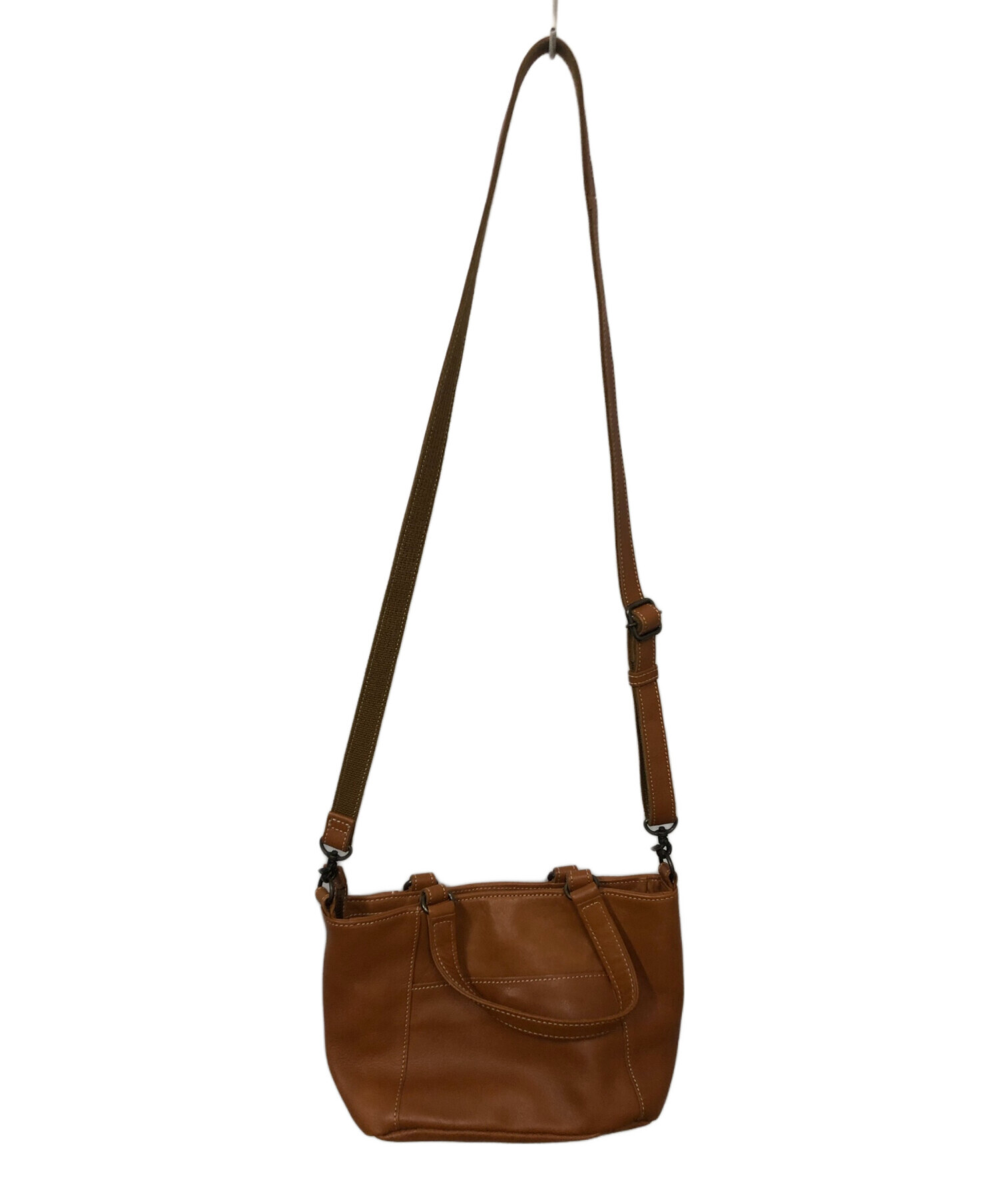 中古・古着通販】DAKOTA (ダコタ) ショルダーバッグ キャメル