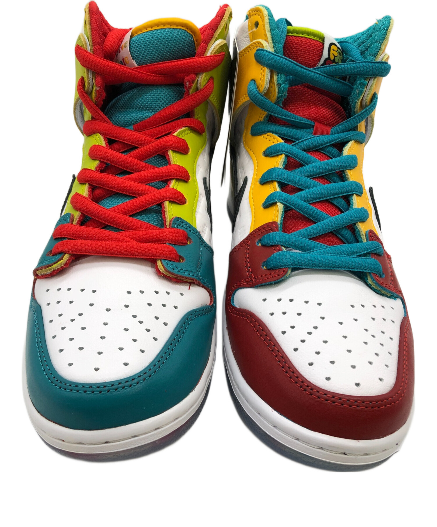 ナイキ ハイカット 中古・古着通販】NIKE (ナイキ) ハイカットスニーカー マルチカラー