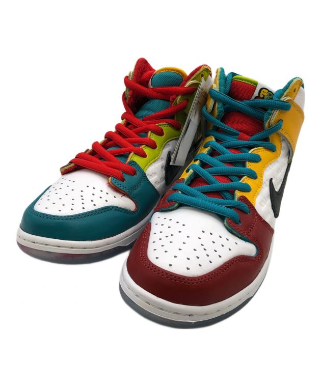 中古・古着通販】NIKE (ナイキ) ハイカットスニーカー マルチカラー