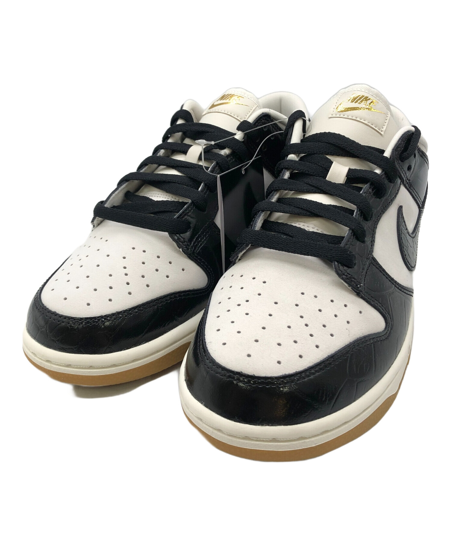 中古・古着通販】NIKE (ナイキ) スニーカー ブラック×ホワイト サイズ 
