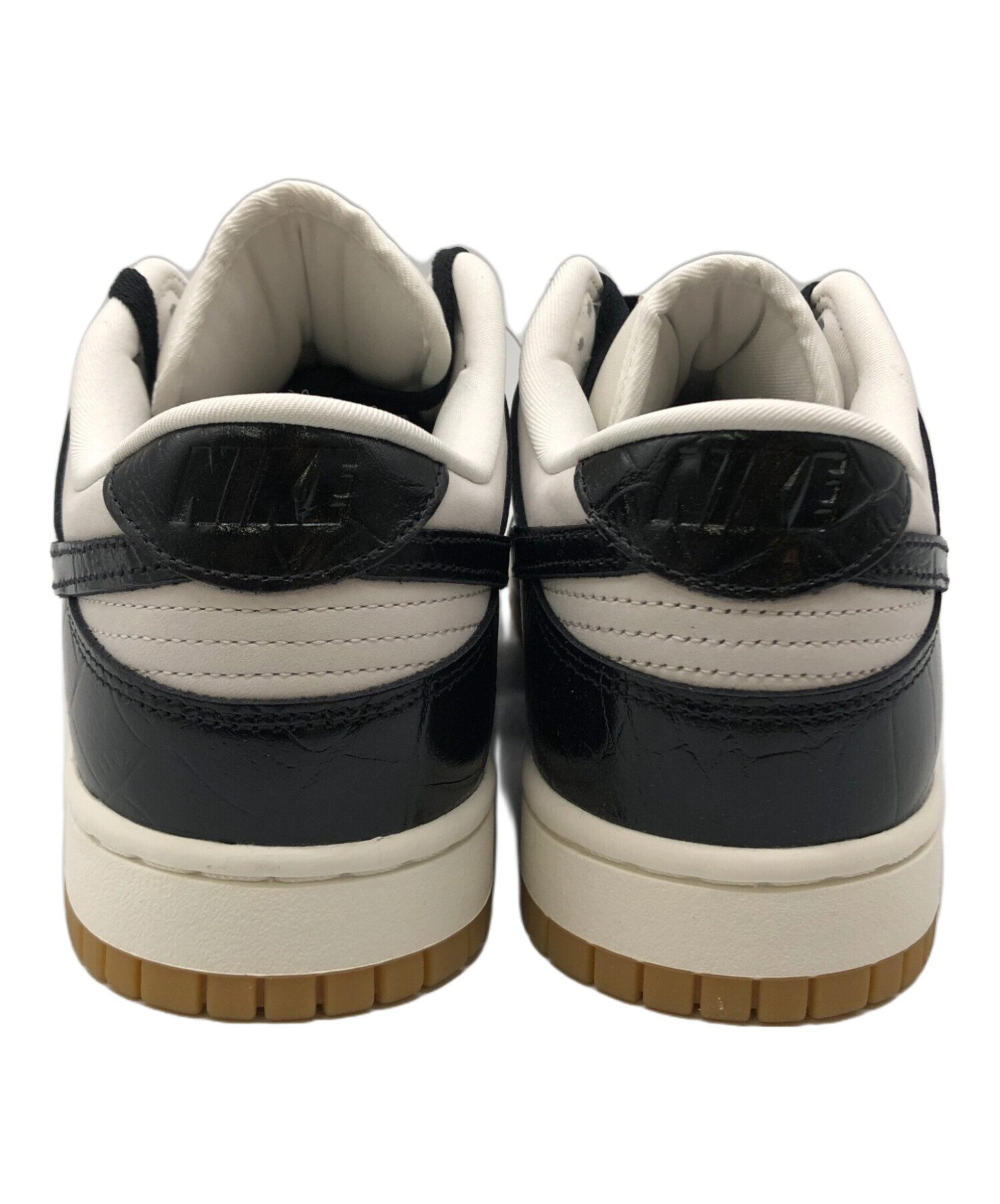 中古・古着通販】NIKE (ナイキ) スニーカー ブラック×ホワイト サイズ 