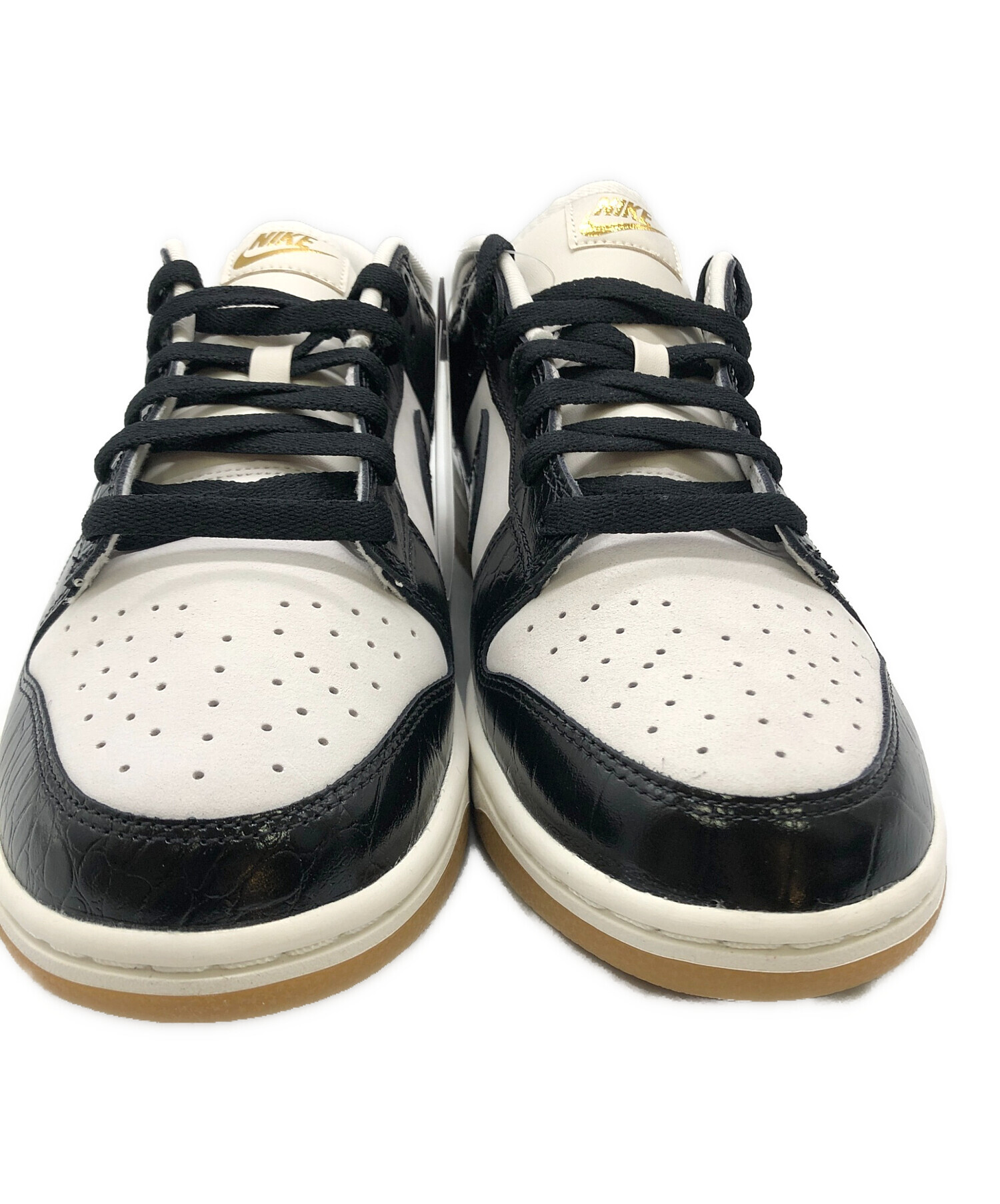 中古・古着通販】NIKE (ナイキ) スニーカー ブラック×ホワイト サイズ 