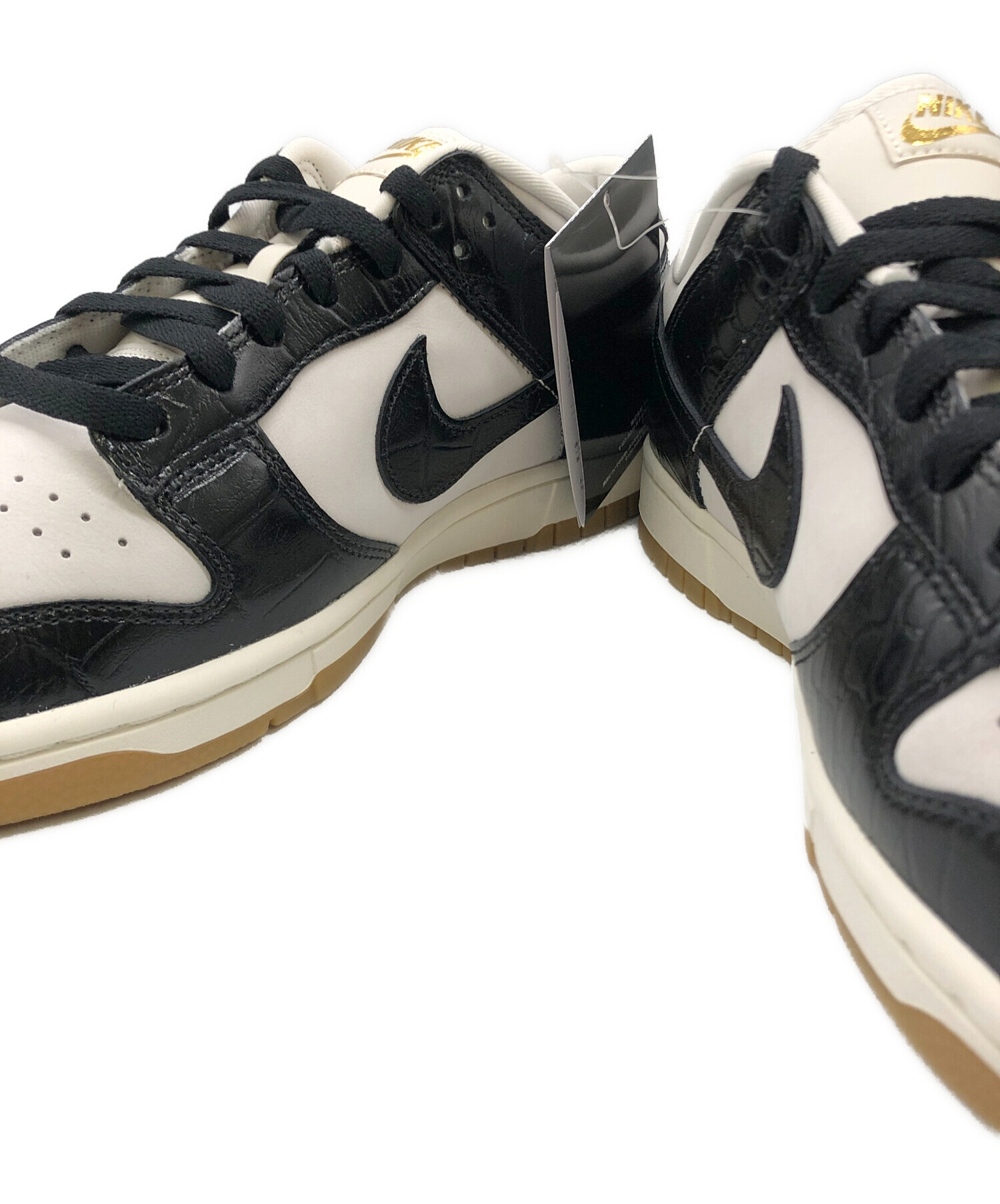 中古・古着通販】NIKE (ナイキ) スニーカー ブラック×ホワイト サイズ 