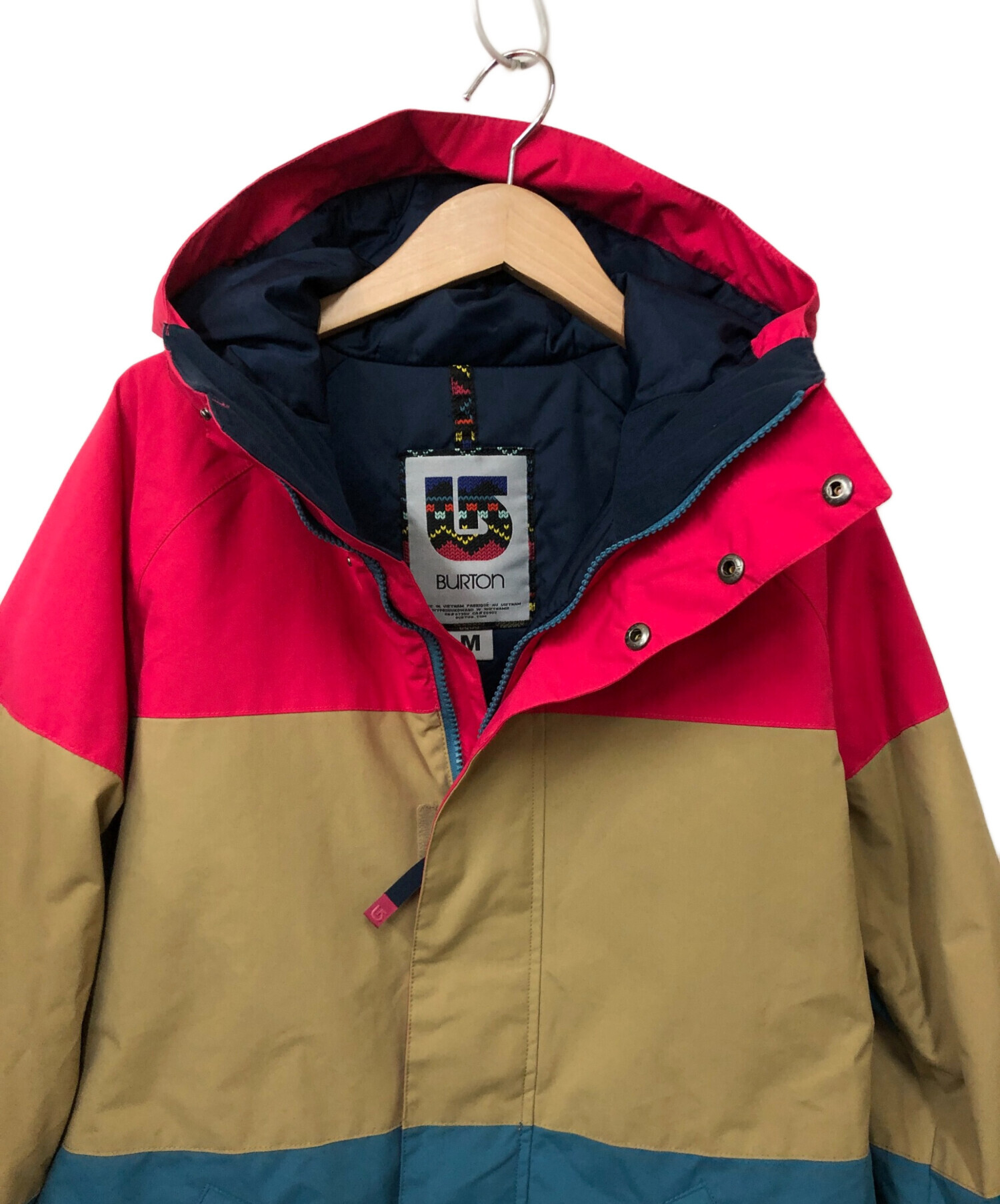 BURTON スノーボード スキー ウェア 上下セット マルチカラー M 楽天