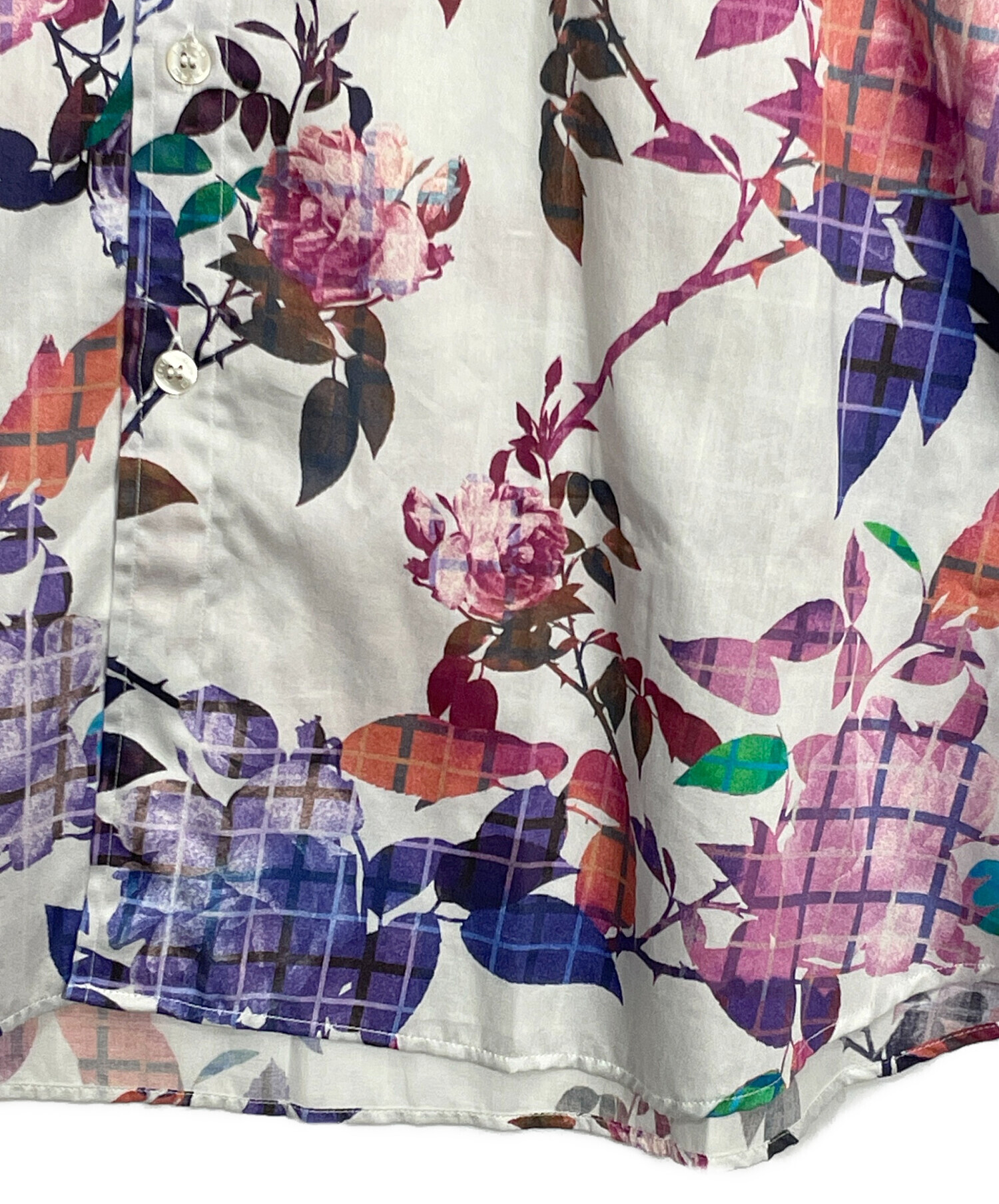 中古・古着通販】ETRO (エトロ) 柄シャツ マルチカラー サイズ:2XL