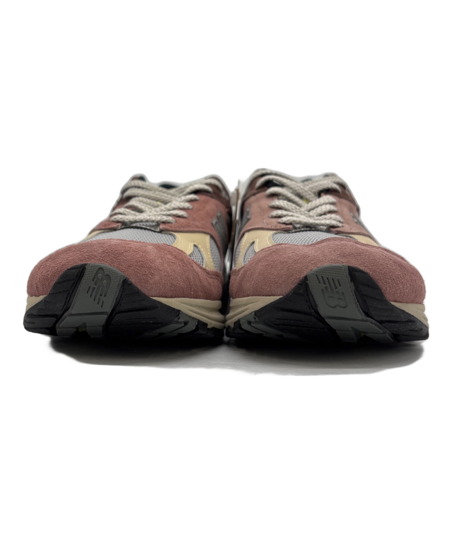 中古・古着通販】NEW BALANCE (ニューバランス) U991MG2 ピンク×グレー