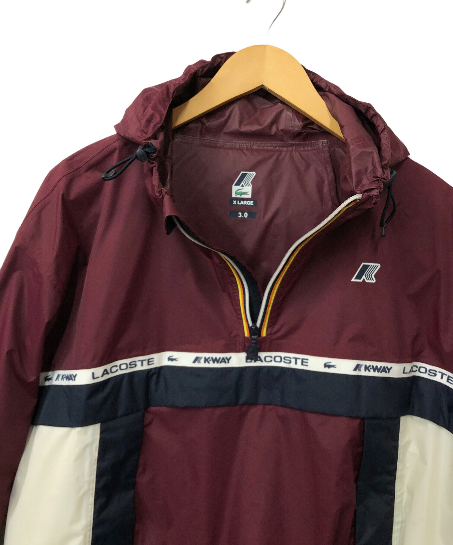 中古・古着通販】LACOSTE (ラコステ) K-WAY (ケイウェイ) アノラック