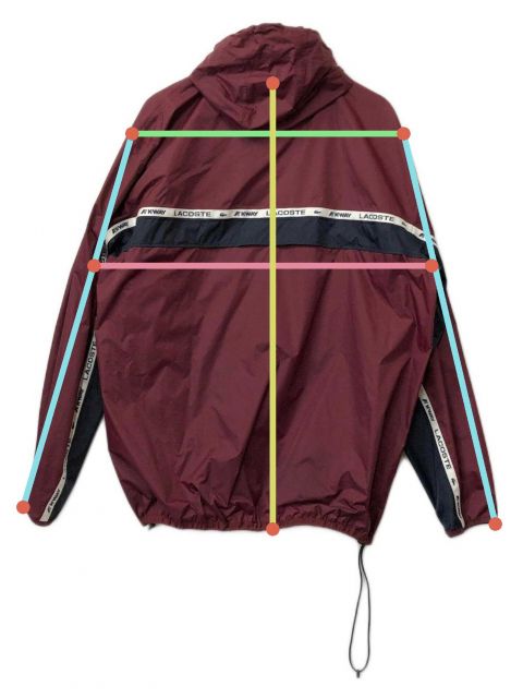 中古・古着通販】LACOSTE (ラコステ) K-WAY (ケイウェイ) アノラック