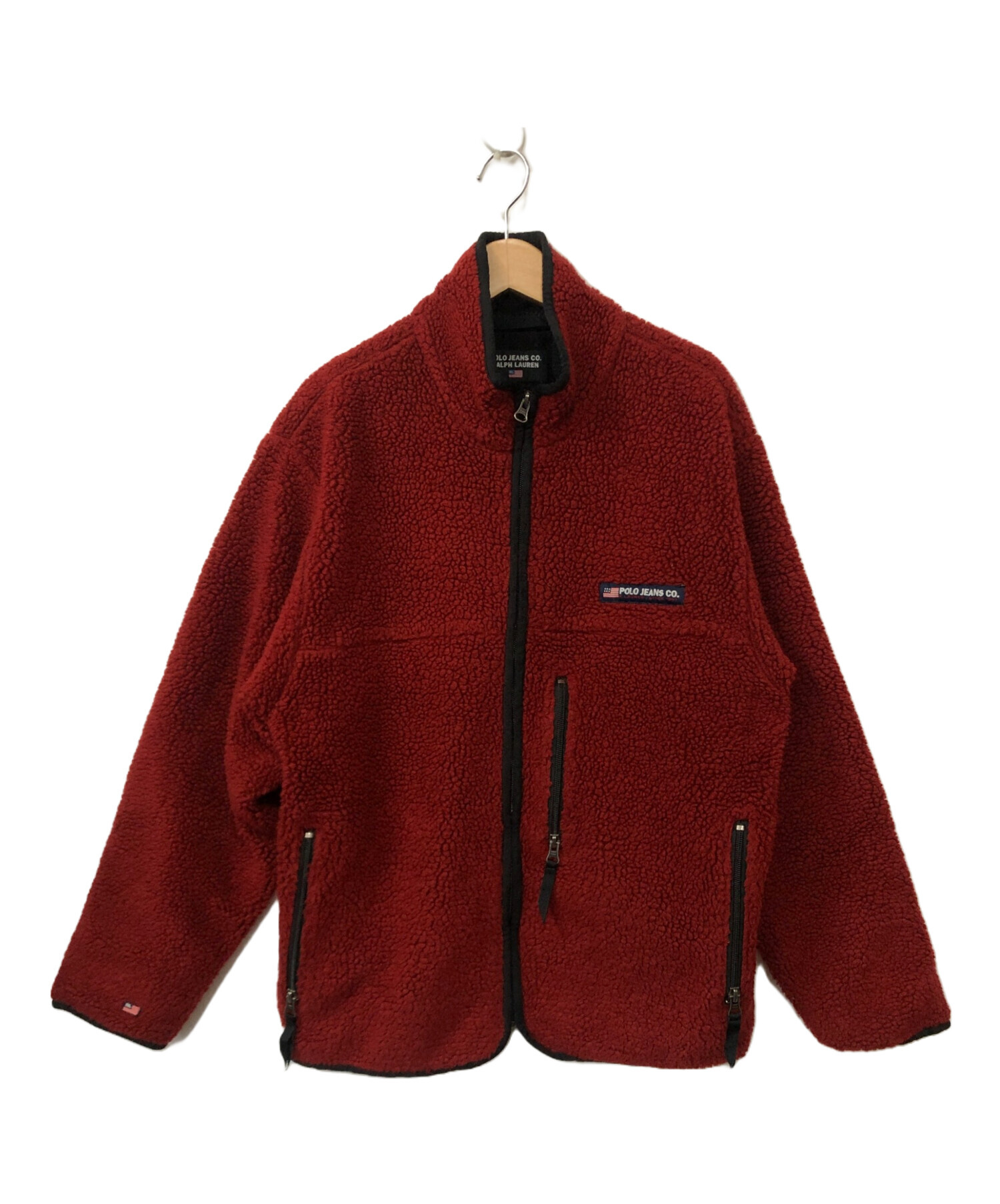 POLO JEANS CO. / フリースジャケット/L/ナイロン/IVO/JR-MJ-BA-2023 中古・古着通販】POLO JEANS CO. (ポロジーンズカンパニー) フリース