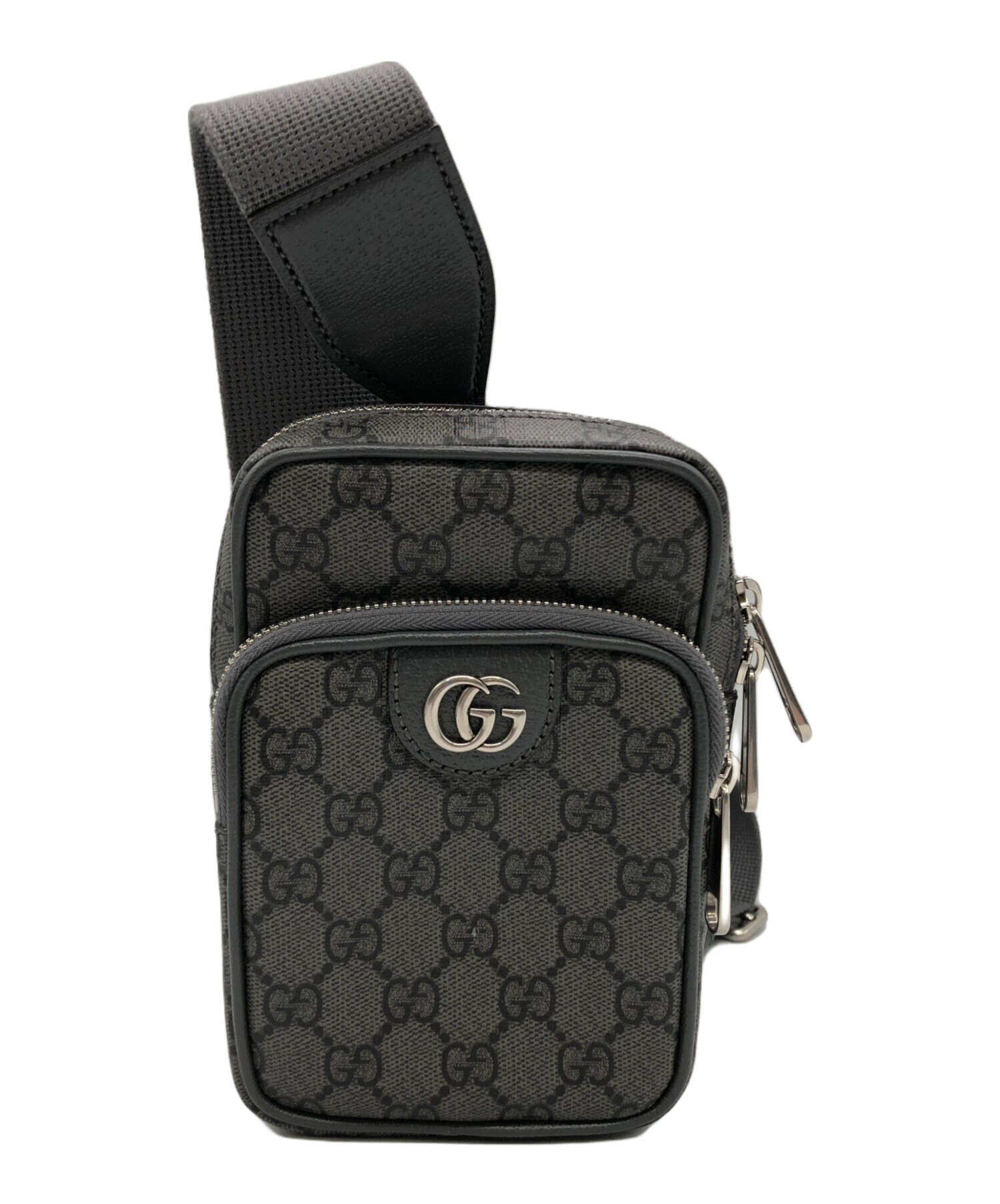 中古・古着通販】GUCCI (グッチ) ショルダーバッグ グレー｜ブランド
