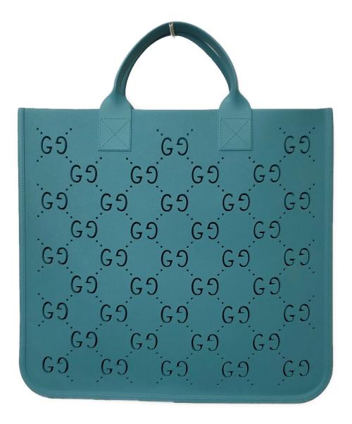 中古 GUCCI グッチ トートバッグ ブルー A-10896 2501005968596015_01_5604w.jpeg