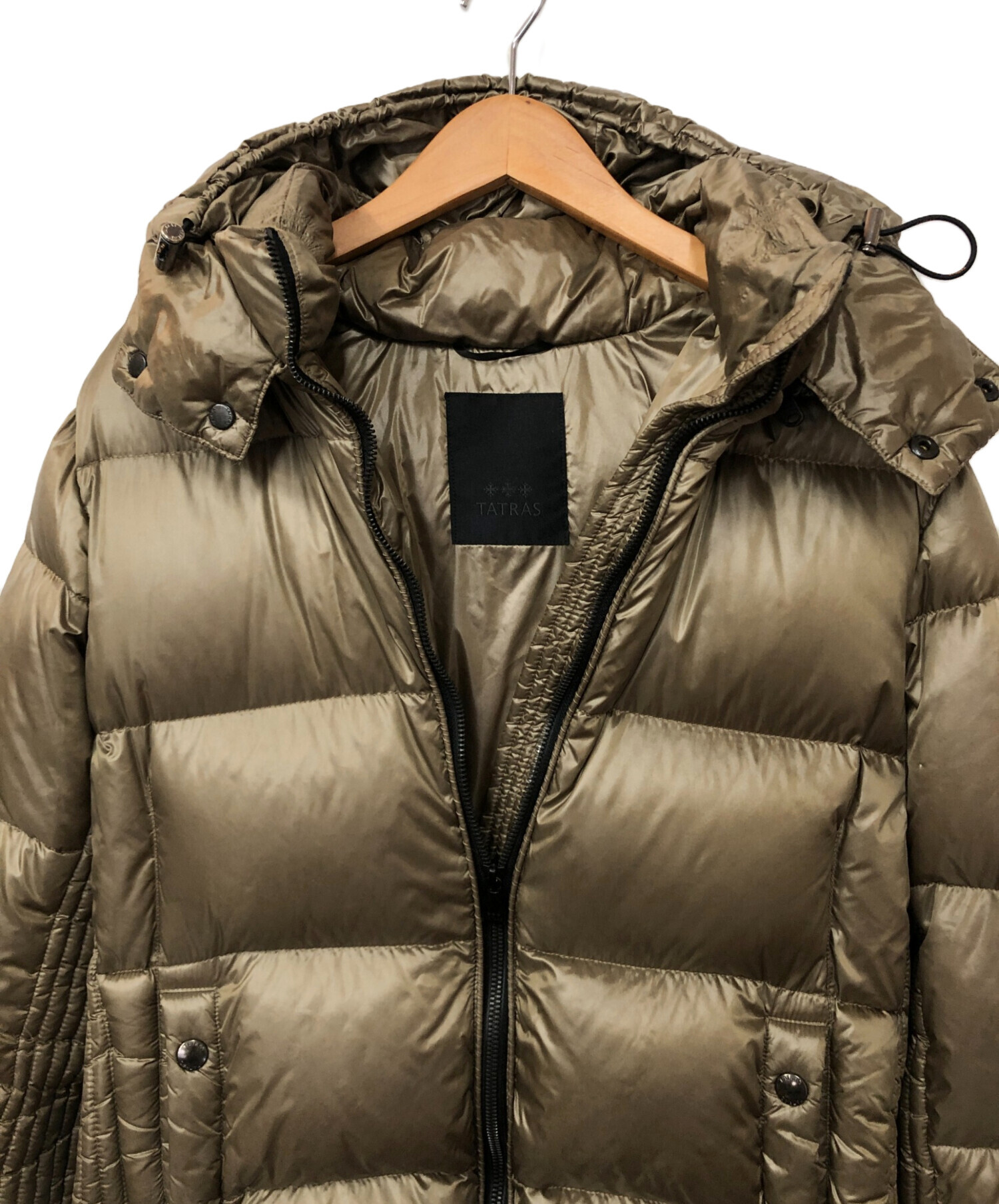 中古・古着通販】TATRAS (タトラス) ダウンジャケット カーキ サイズ