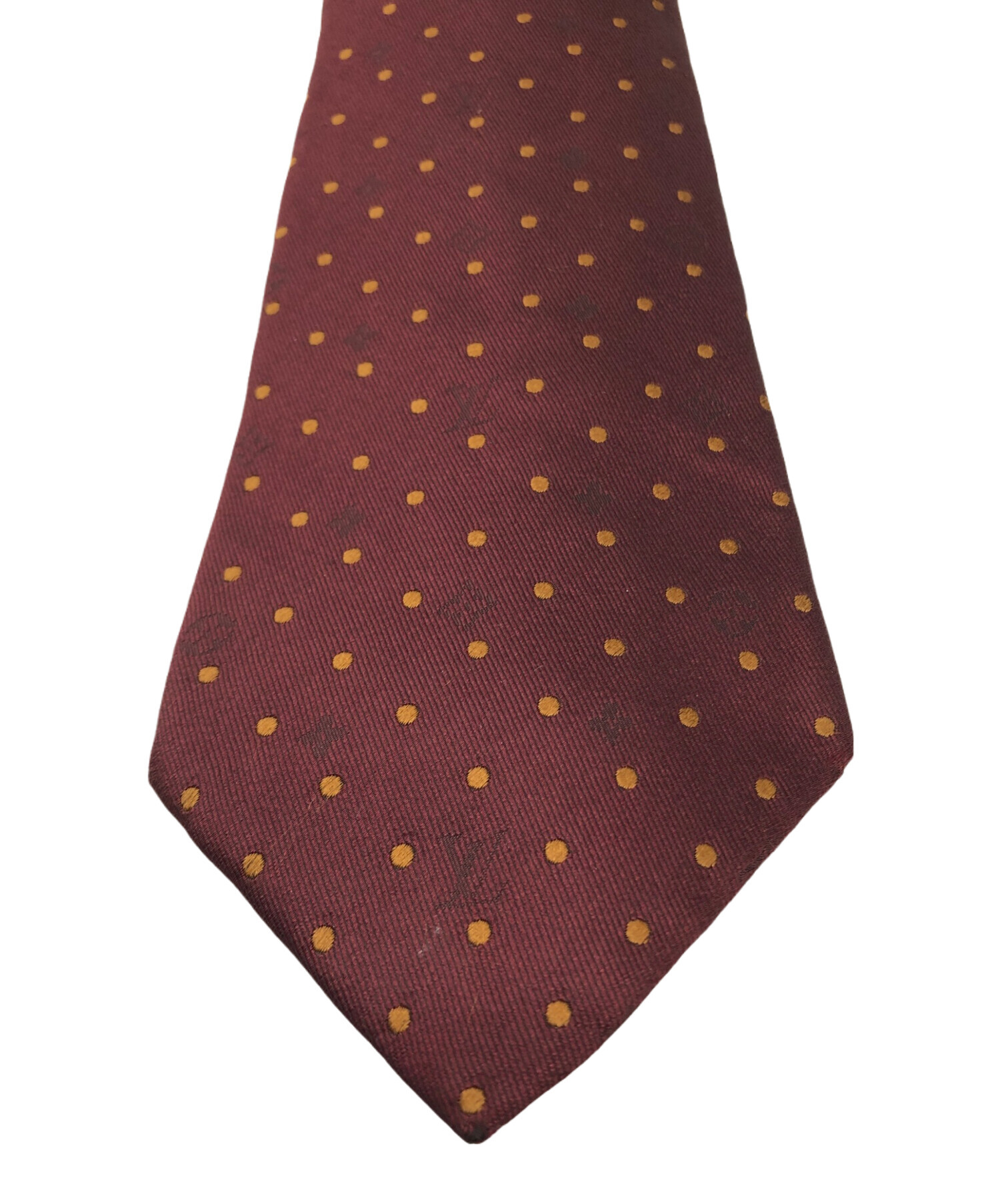 LOUIS VUITTON ルイヴィトン ネクタイ - 茶系(総柄) 【古着】【中古】 中古・古着通販】LOUIS VUITTON (ルイ ヴィトン) LOUIS VUITTON