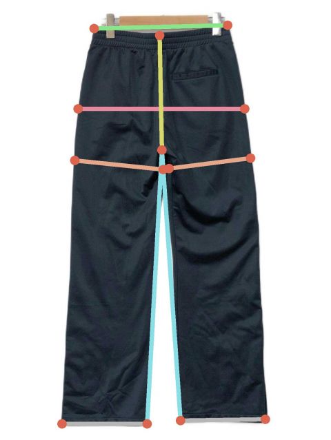 中古・古着通販】stussy (ステューシー) トラックパンツ ネイビー