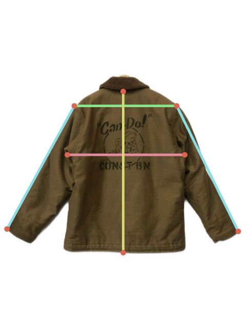 中古・古着通販】COLIMBO (コリンボ) OBSERVER JACKET (N-1) オリーブ