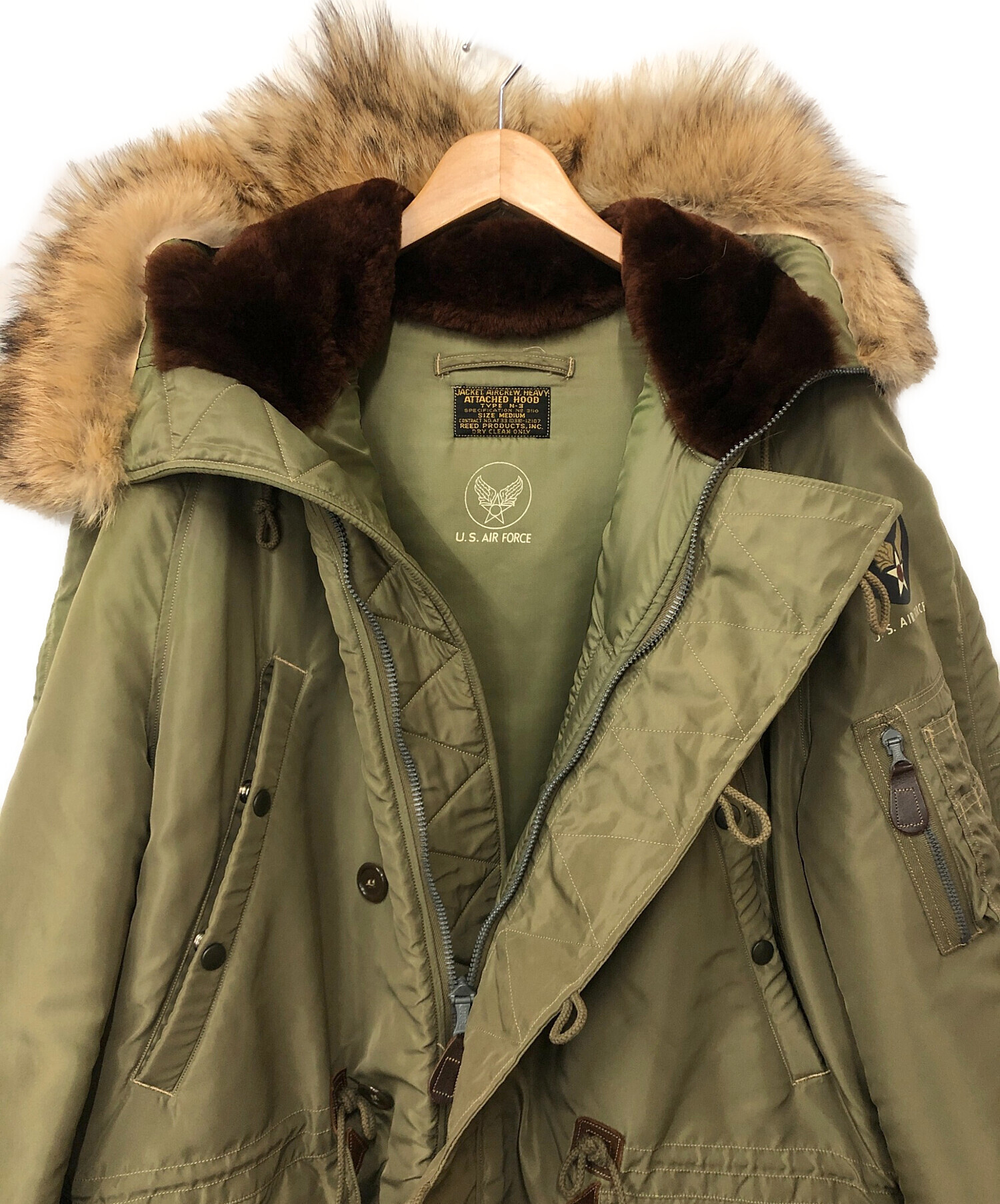 中古・古着通販】BUZZ RICKSON'S (バズリクソンズ) N-3Bタイプコート