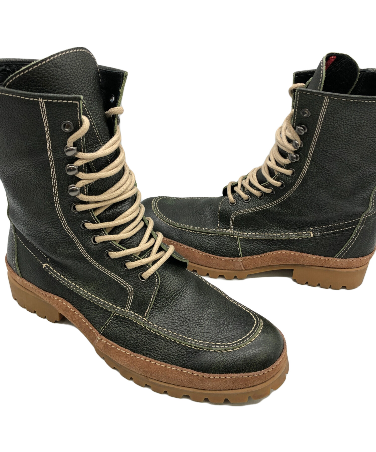 中古・古着通販】KUSHITANI (クシタニ) モカシンブーツ ブラック