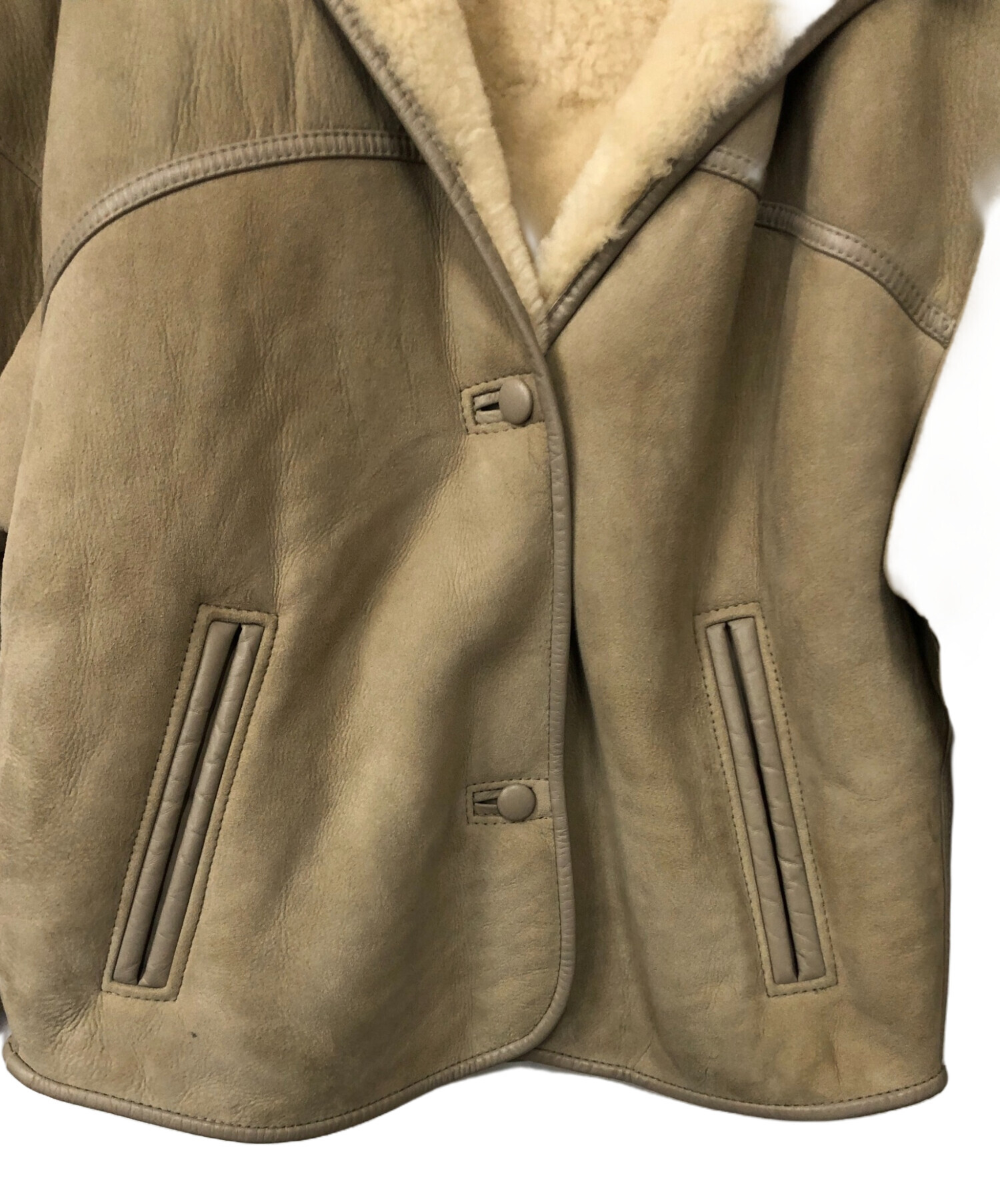 中古・古着通販】Canterbury (カンタベリー) ムートンジャケット