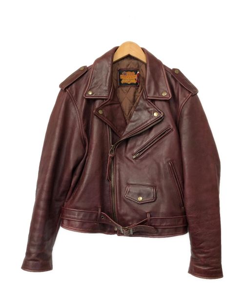 中古 FREEDOM ダブルライダースジャケット 本革 中古 FREEDOM ダブルライダースジャケット 本革 中古 FREEDOM