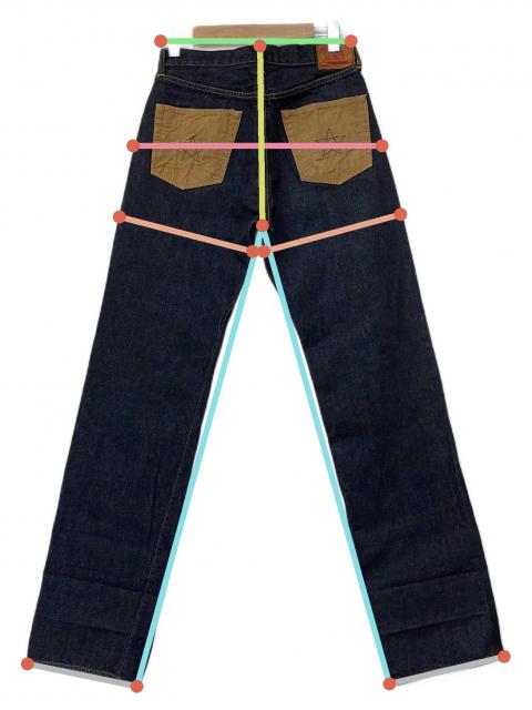 中古・古着通販】TCB jeans (ティーシービー ジーンズ) ジーンズ