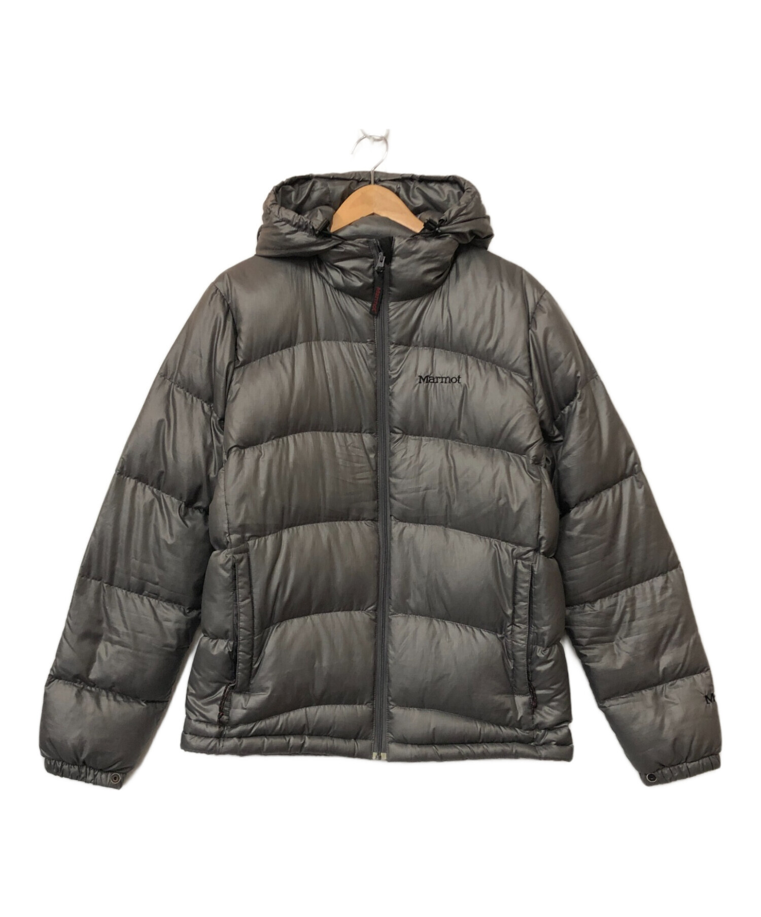中古・古着通販】MARMOT (マーモット) ダウンジャケット グレー サイズ 