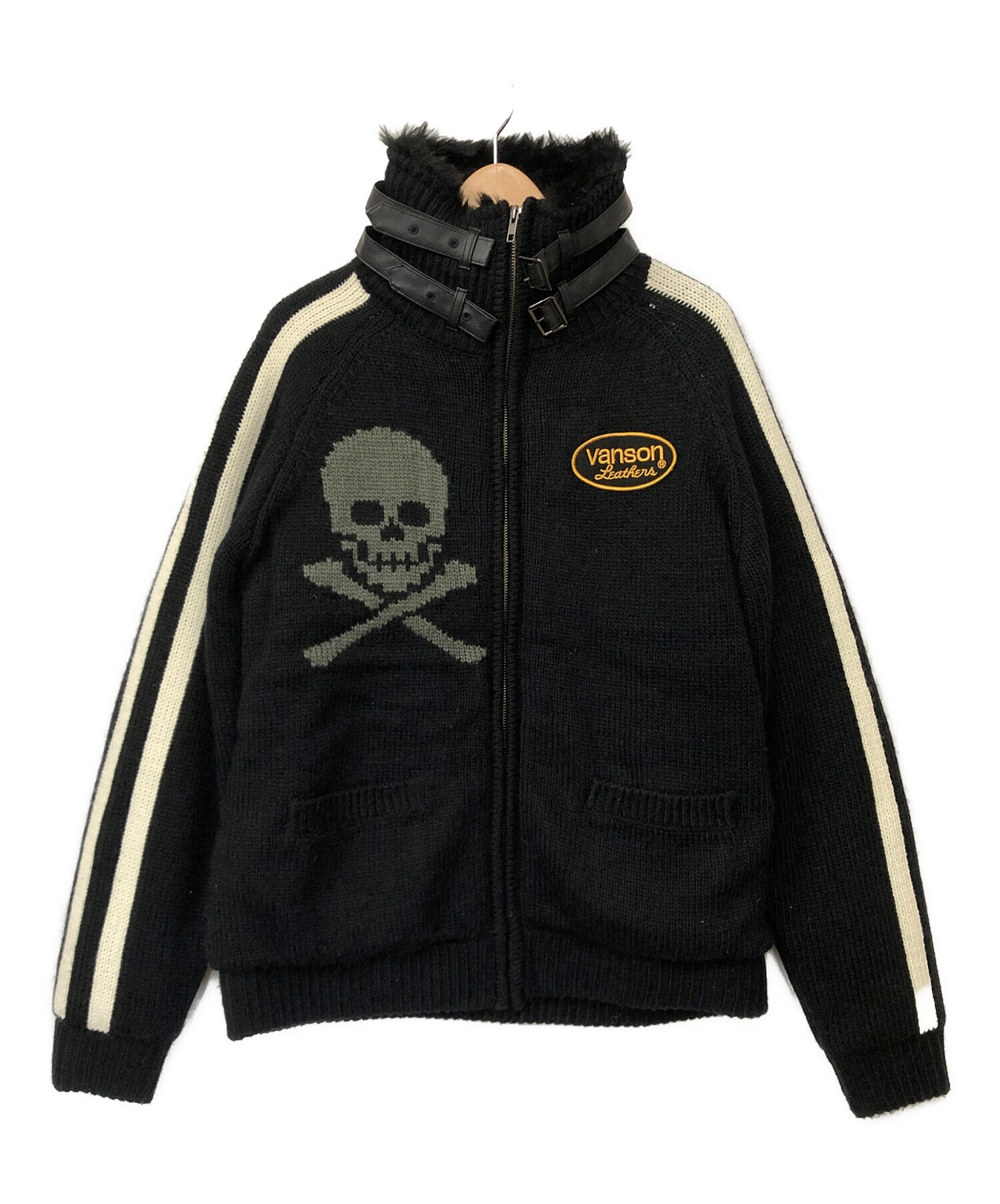 VANSON × TFOA Pコート Lサイズ 古着 中古 バンソン VANSON - vansonライダース風Pコートの通販 by うなか1105's shop