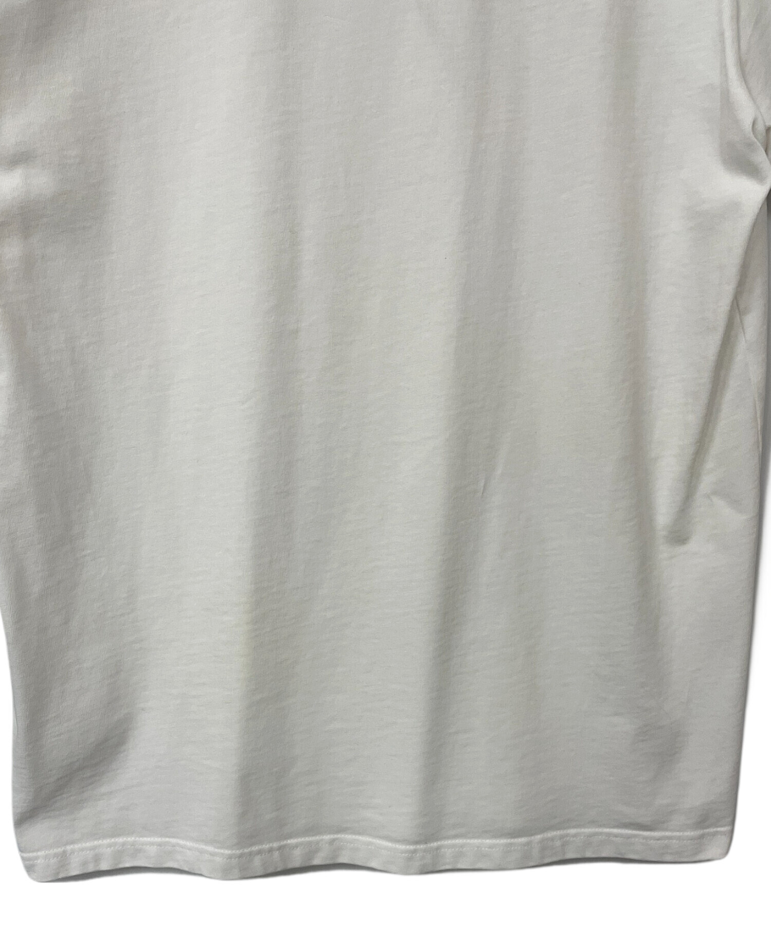 中古・古着通販】MONCLER (モンクレール) ロゴTシャツ ホワイト サイズ 