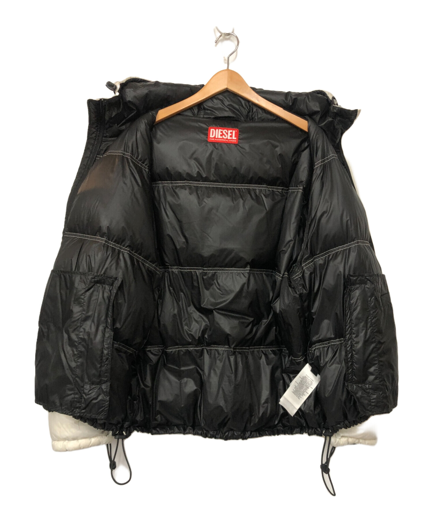 中古・古着通販】DIESEL (ディーゼル) ダウンジャケット ベージュ