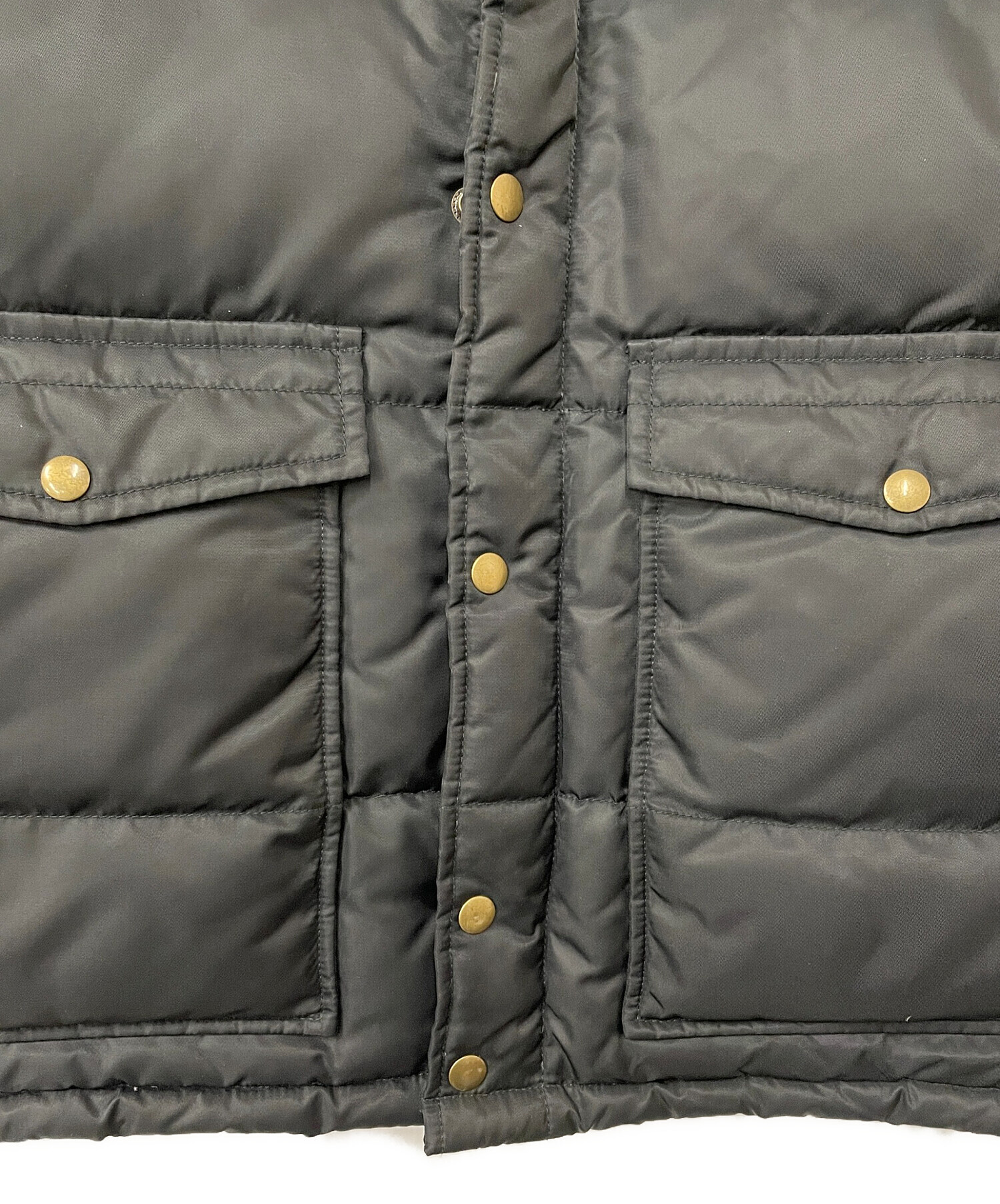 中古・古着通販】EVISU (エビス) ダウンジャケット ブラック×レッド