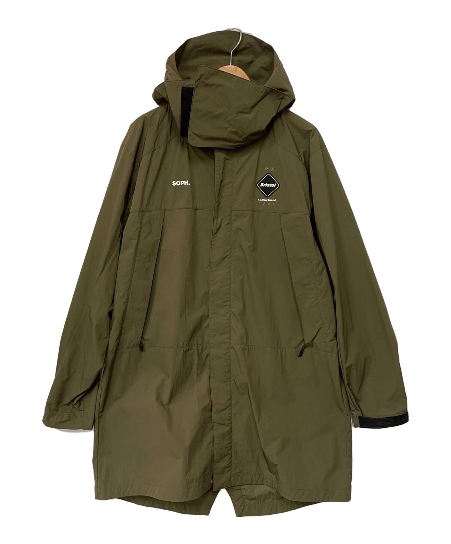 F.C.Real Bristol マウンテンパーカー XL オリーブ 【公式通販】