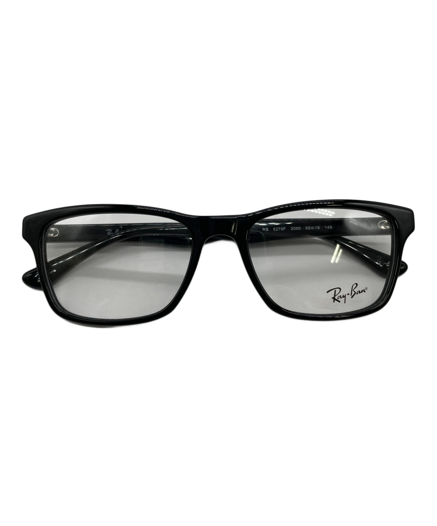 中古・古着通販】RAY-BAN (レイバン) メガネフレーム ブラック  