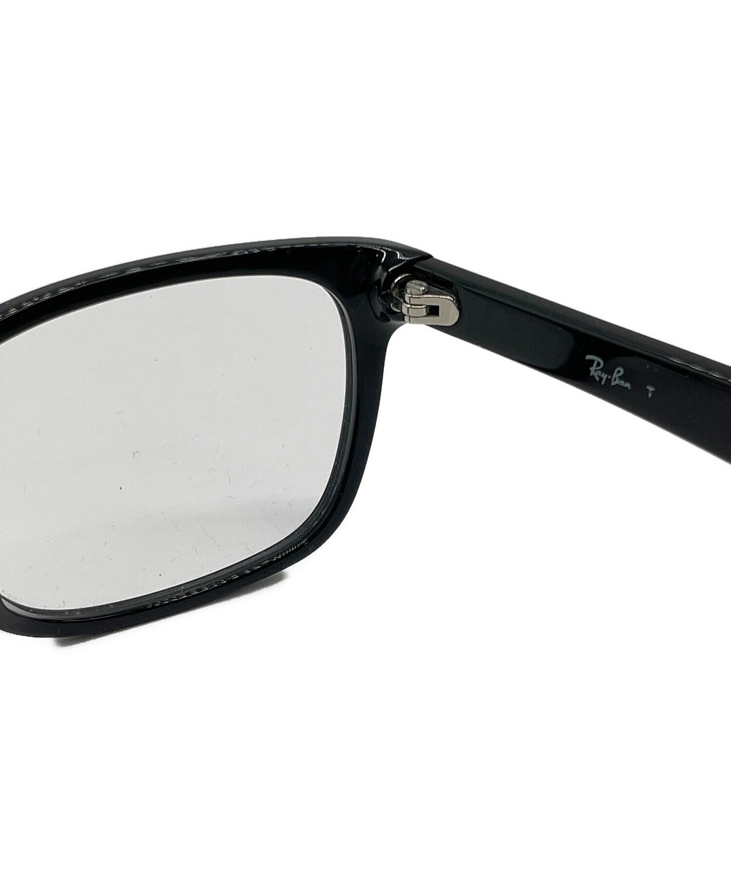 中古・古着通販】RAY-BAN (レイバン) メガネフレーム ブラック  